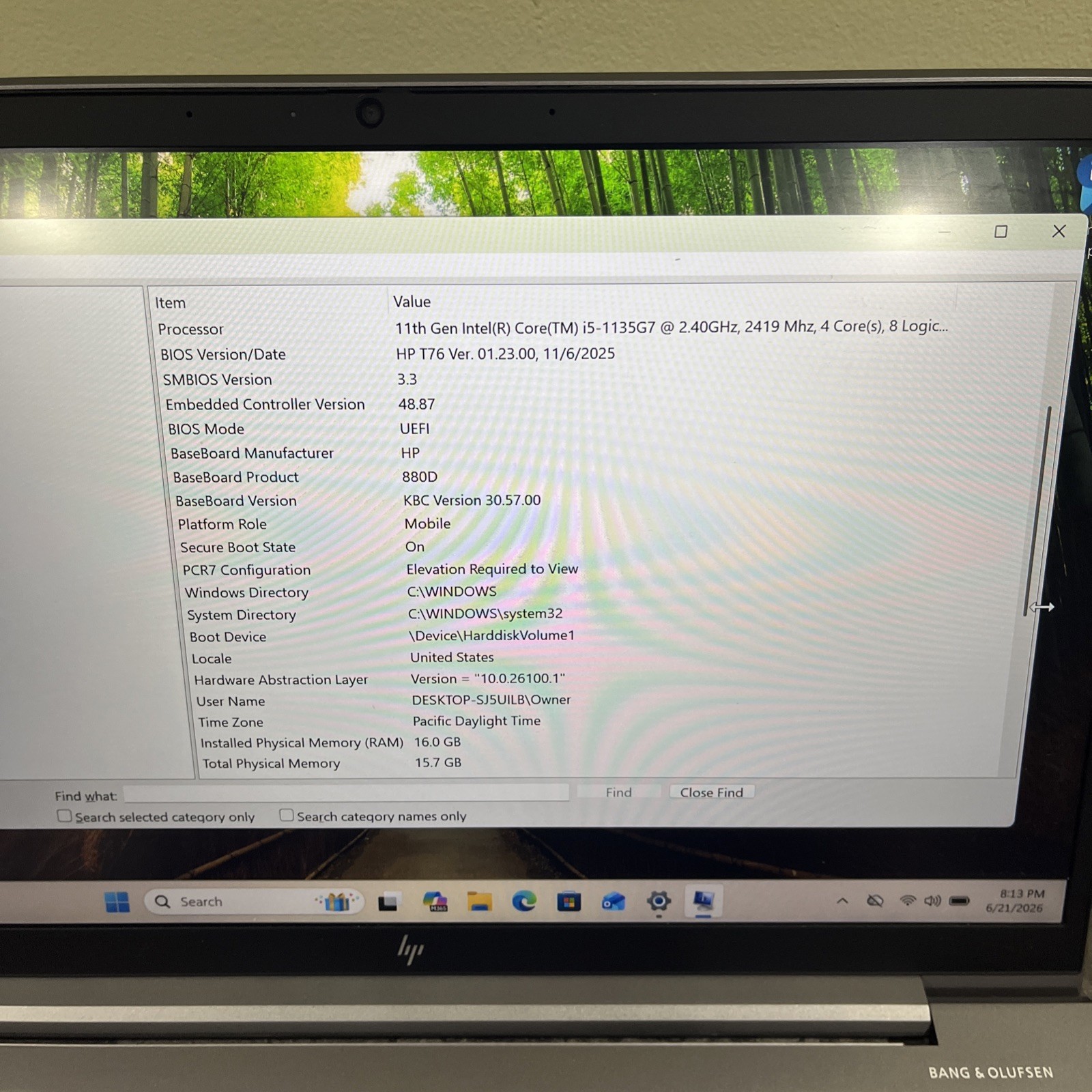 HP ZBook Firefly 14-inch G8 Core i5-1135G7@2.40GHz 256GB SSD 16GB RAM W11 Pro a