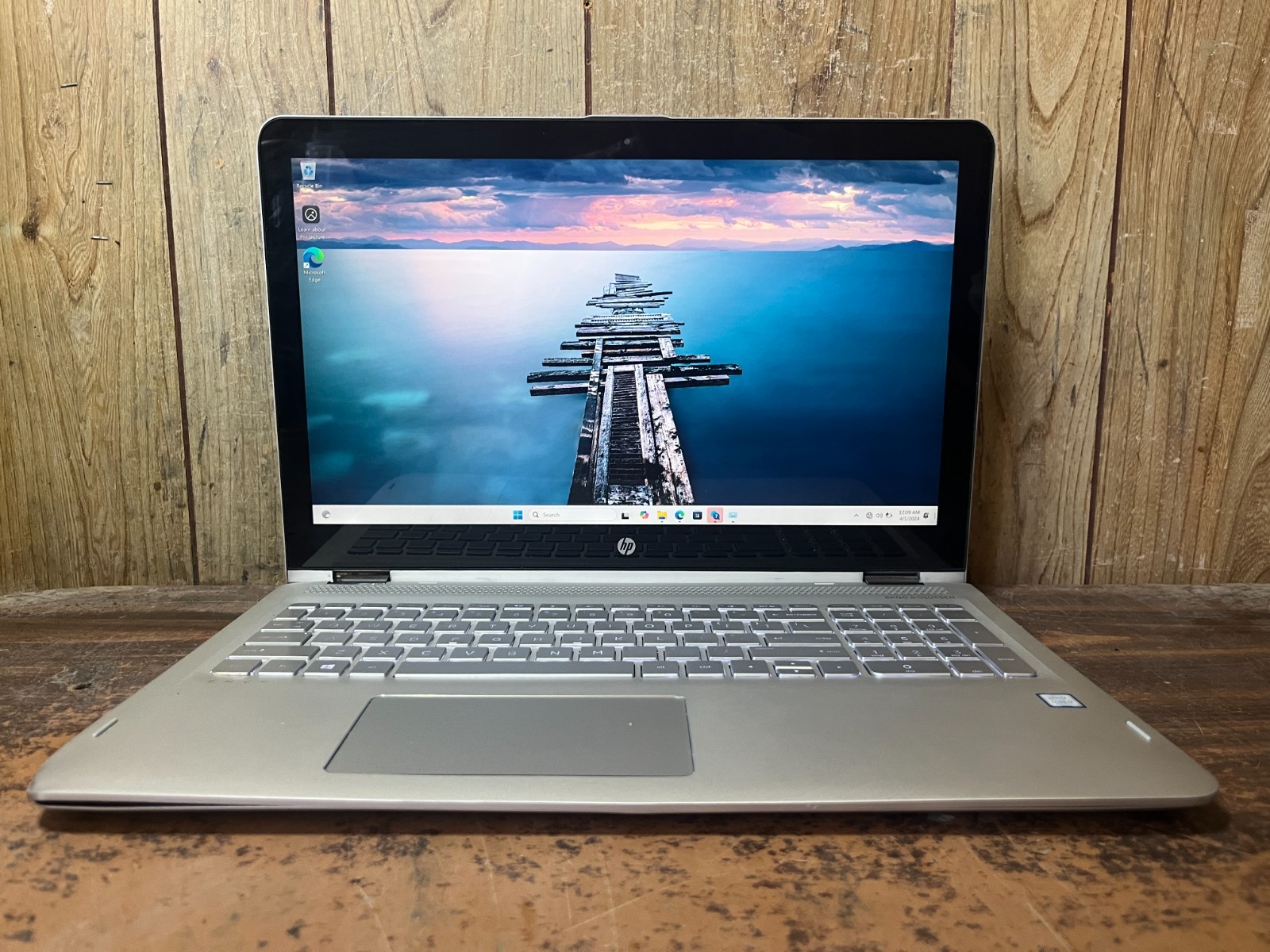 HP Envy x360 15-aq166nr 15.6″ 4K Touch Win 11 Laptop i7 7th 12gb 128gb 1tb HDD