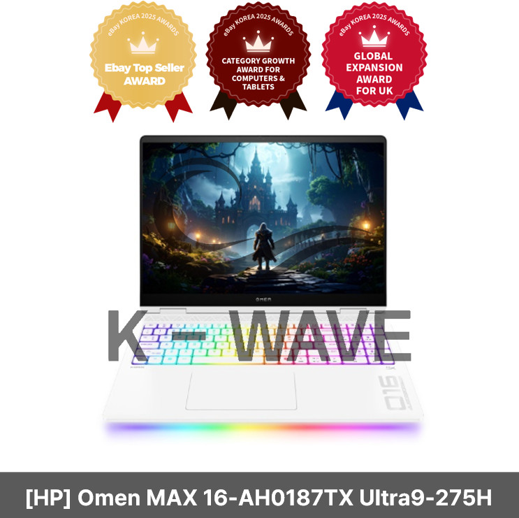 [HP] Omen MAX 16-AH0187TX Ultra9-275H (64GB/1TB/RTX5090/Win11Pro) AI Gaming