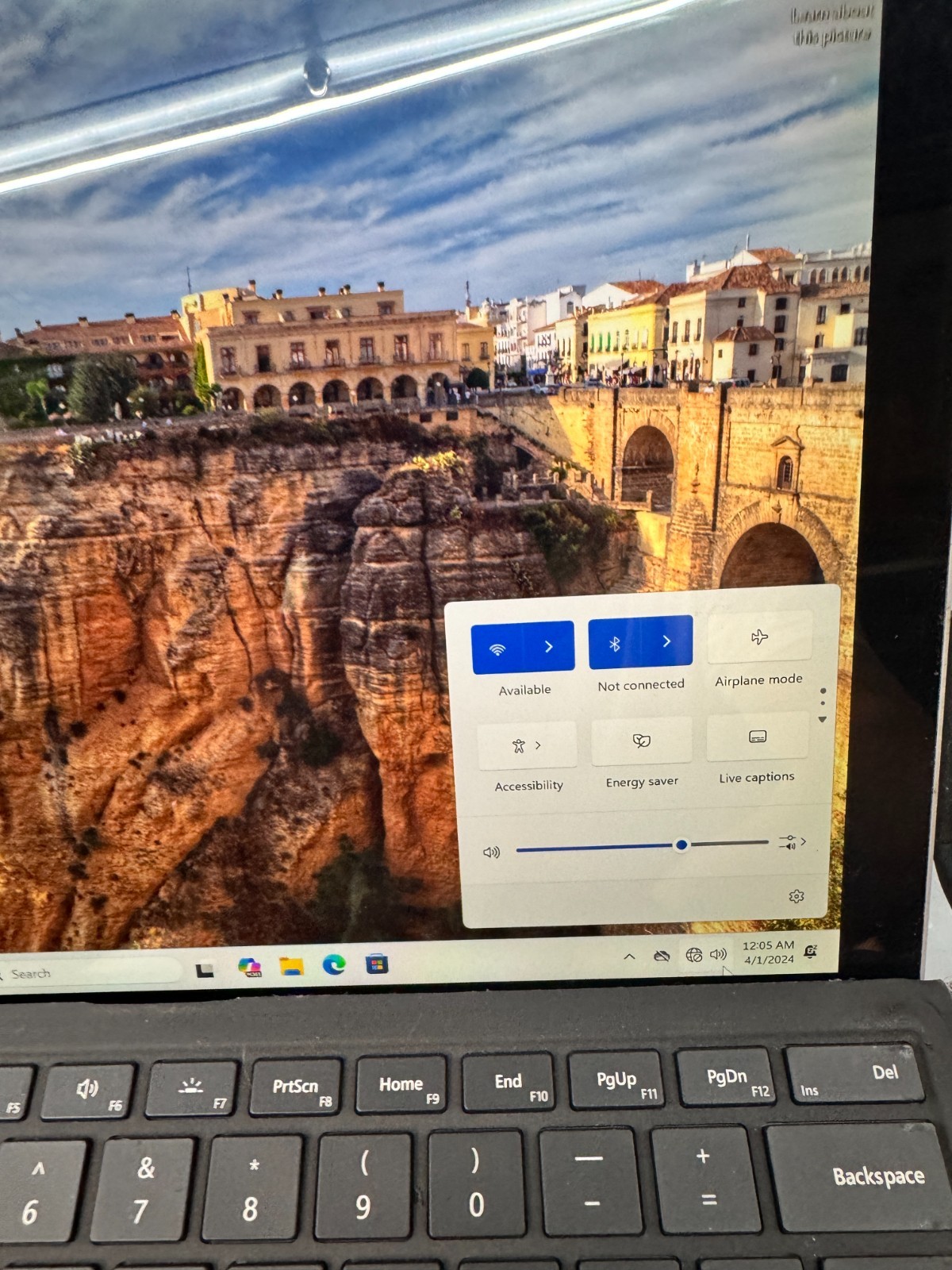 Microsoft Surface Pro m3-7Y30, 4GB RAM, 120GB SSD, Win11 PRO #6609