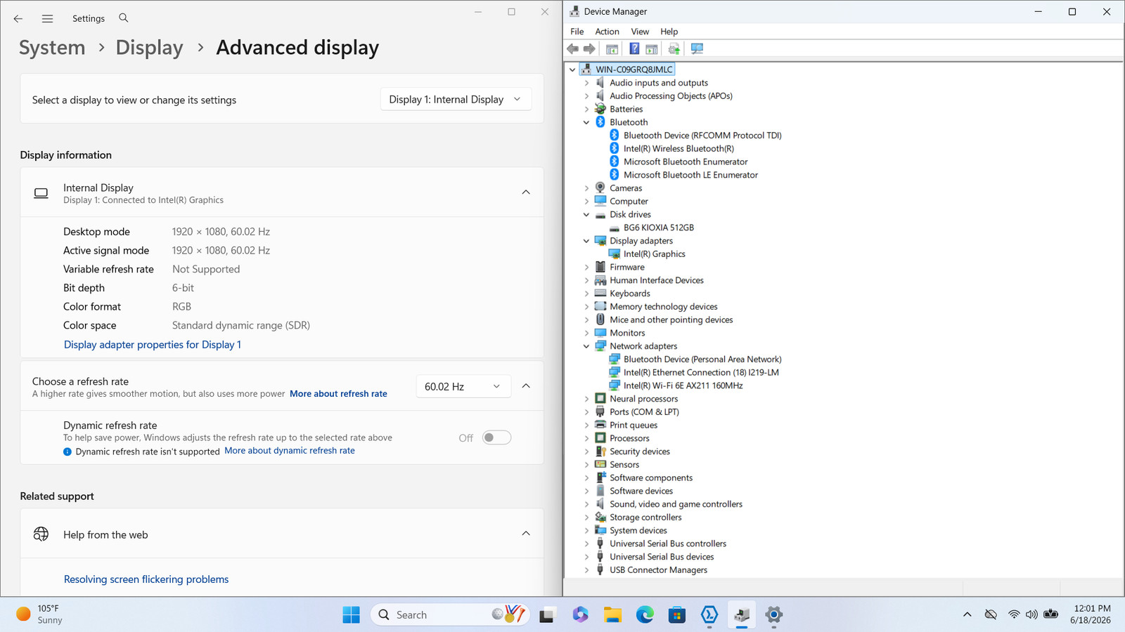 Dell Latitude 5550 15.6 Core Ultra 5 135U 16GB 512GB SSD W11P Grade D