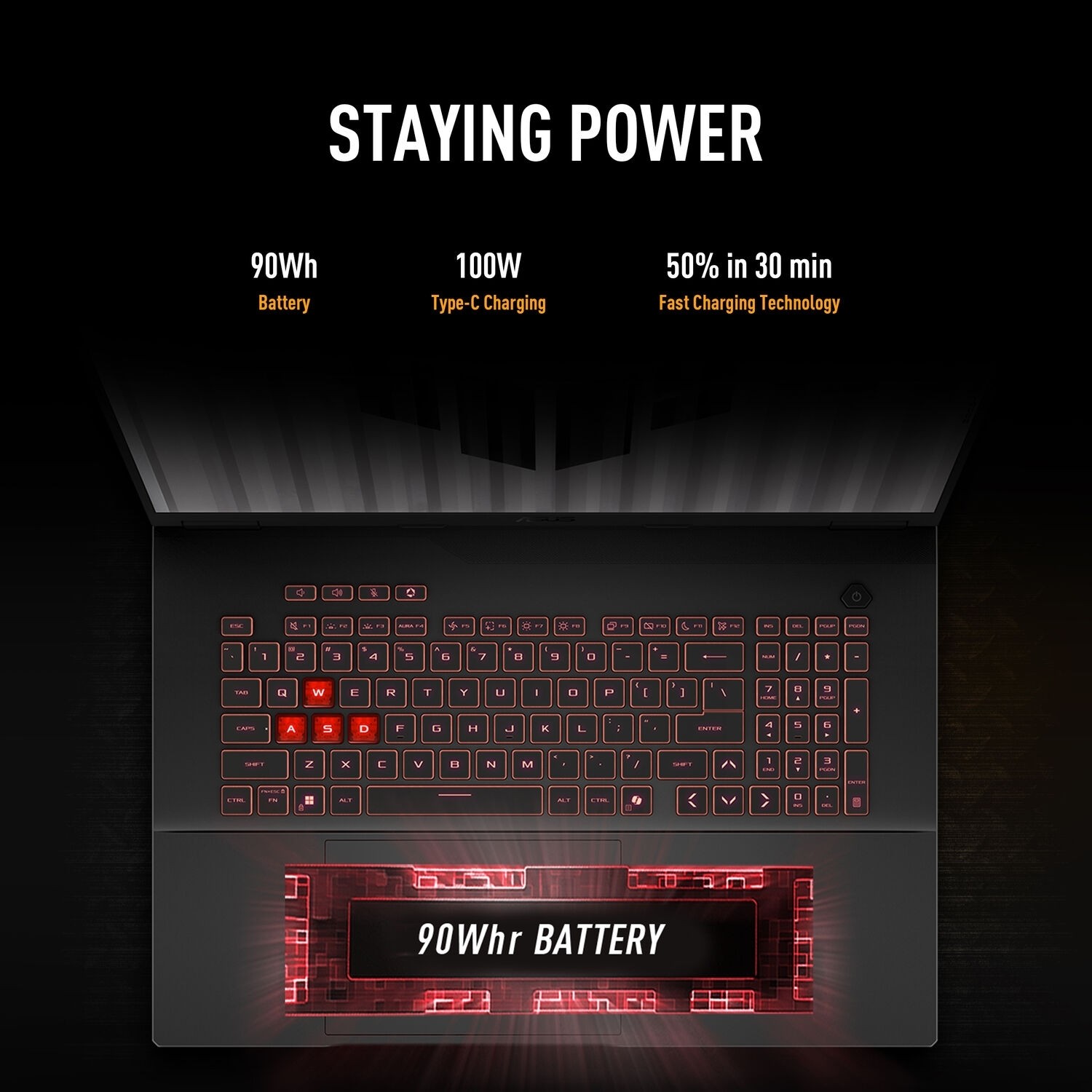 ASUS TUF Gaming A18 18″ FHD+ 144Hz Gaming Laptop AMD Ryzen 7 16GB 1TB Gray