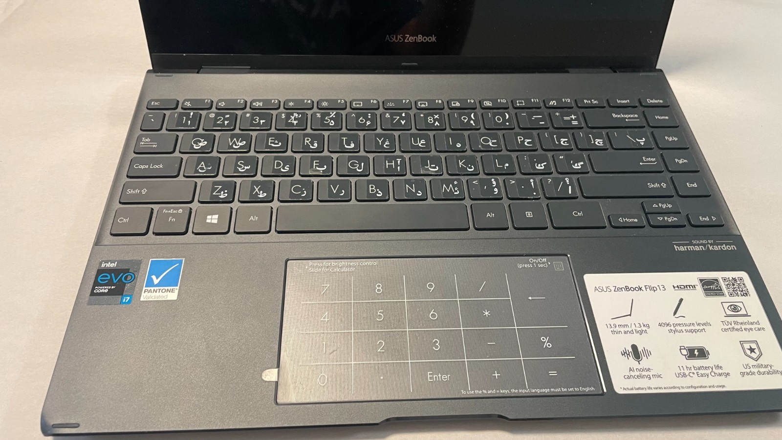 ASUS ZenBook Flip 13 UX363 (i7-1065G7 / 16GB / 1TB NVMe) – FOR PARTS