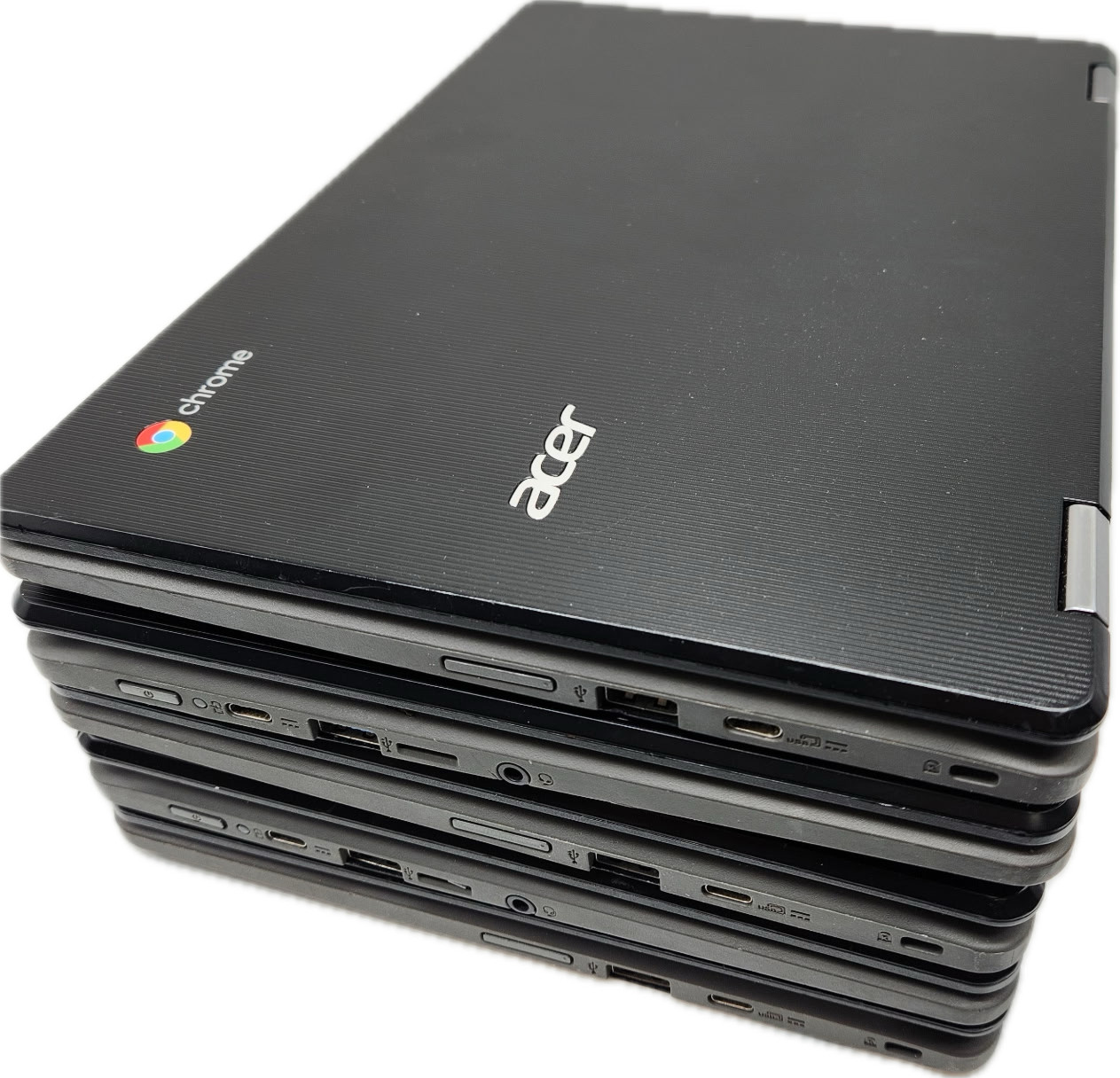 Set of Five Acer Chromebook Spin 11 R751T 2-in-1 w/Charger [Used / Tested]
