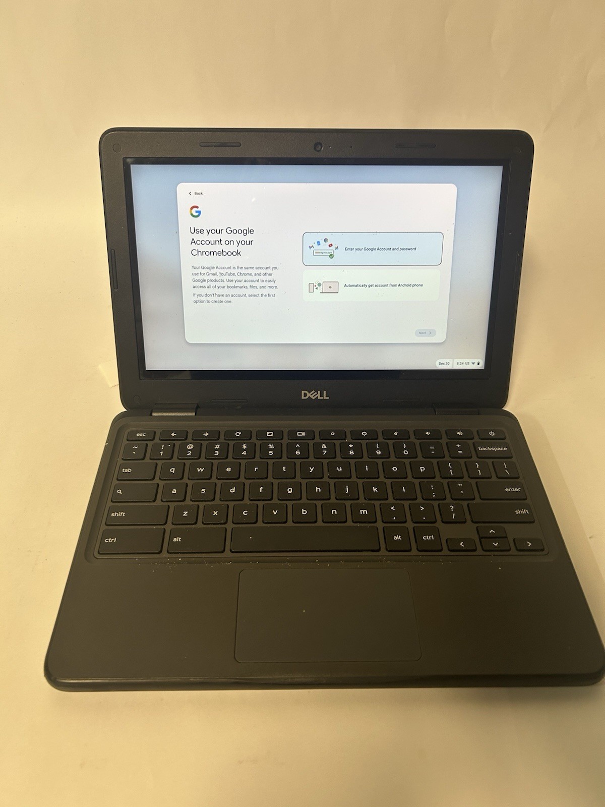 Dell Chromebook 5190 (11.6″,Celeron, 4GB RAM, 32GB, ChromeOS) touch screen BLUE