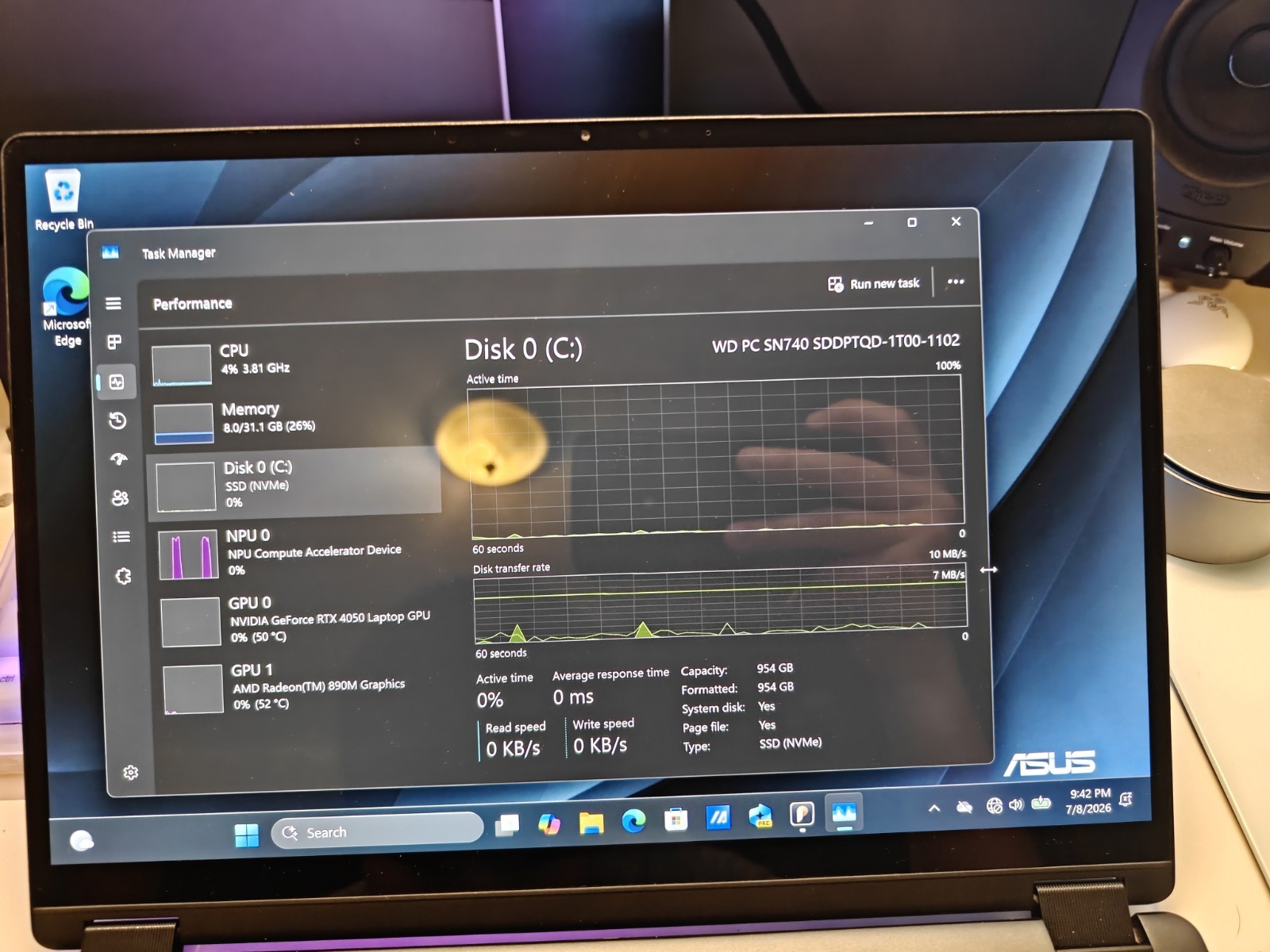 ASUS ProArt PX13 13.3″ 3K Touch 60Hz OLED Ryzen AI9 HX370 RTX4050 32 GB RAM