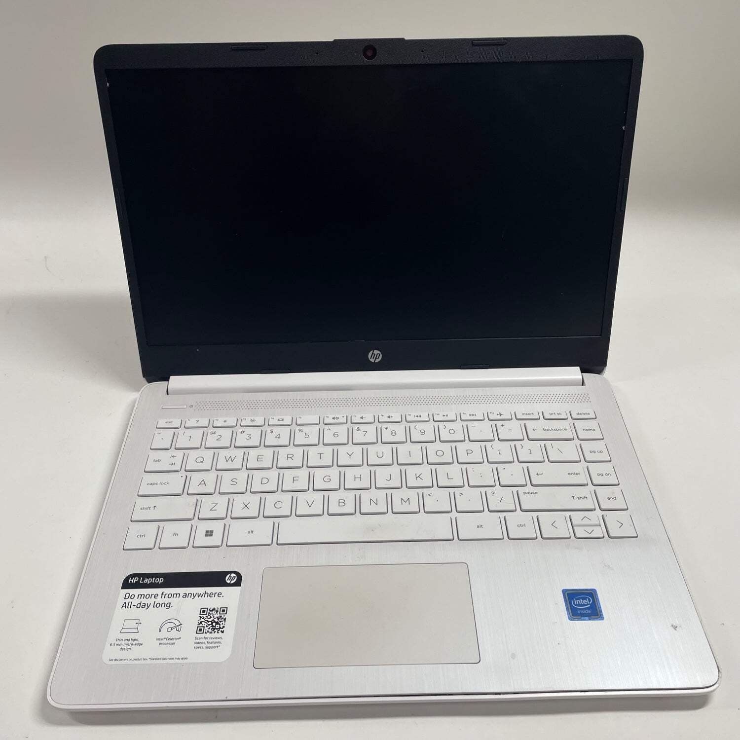 Broken HP INTEL 14-DQ0054DX 14.4″ i5-12450H 4GB RAM 4GB SSD for parts