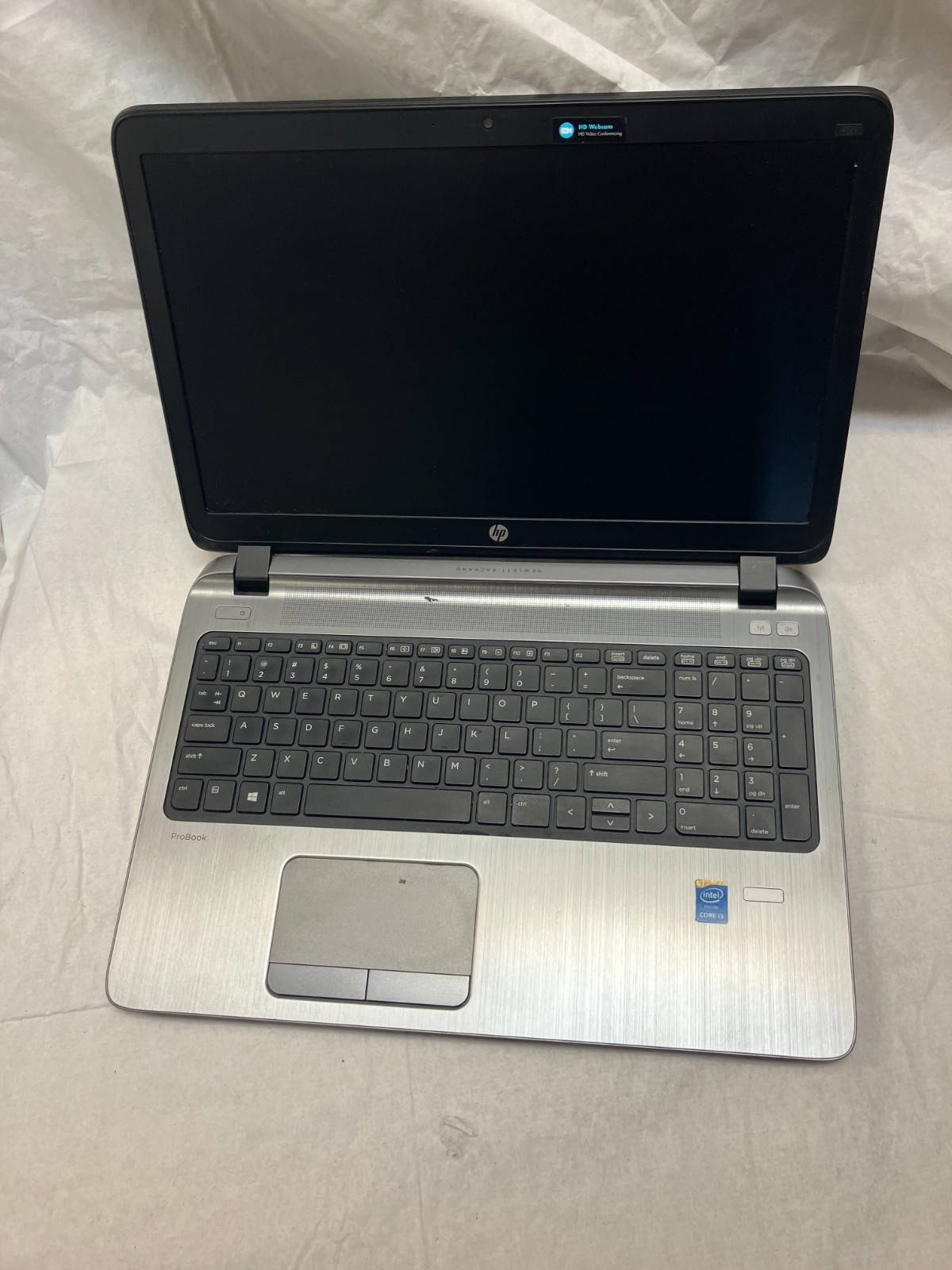 HP ProBook 450 G2 Laptop Intel core i3-4005U @ 1.70 GHz 4GB NO HDD FOR PARTS