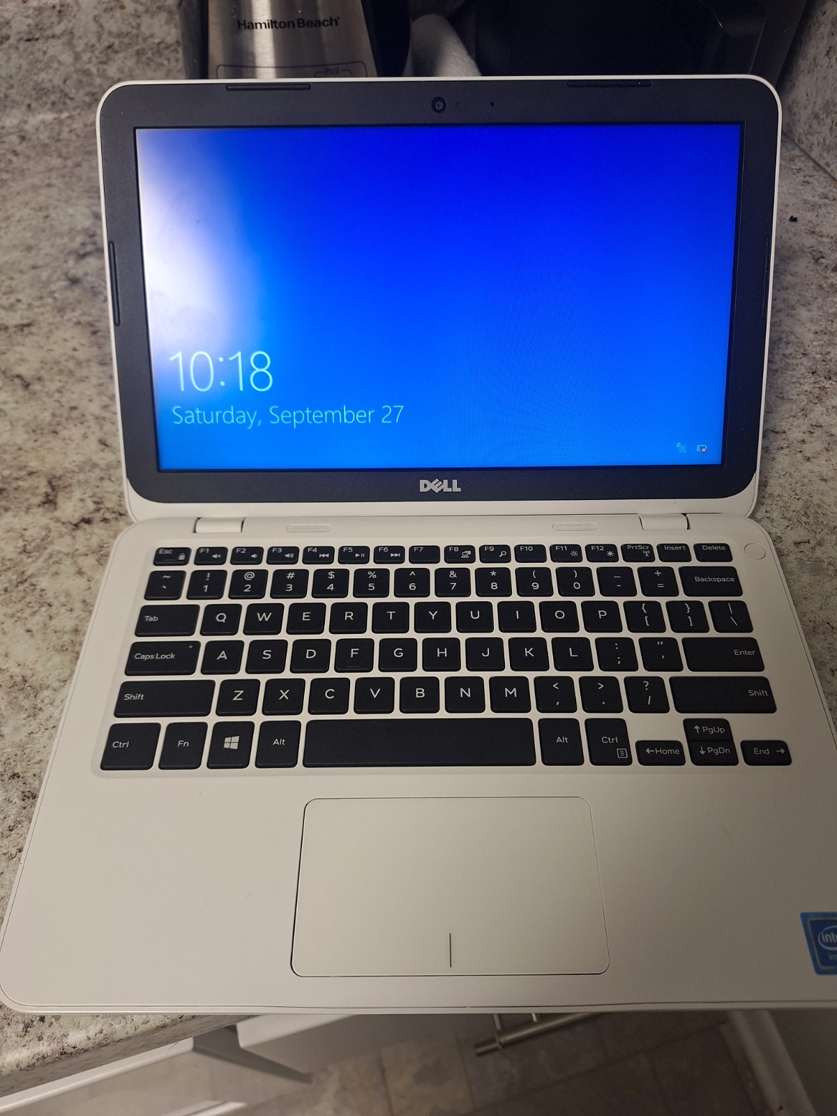 Dell Inspiron 13″ Laptop P24T Windows 10 500 GB Intel Core 4GB White Works