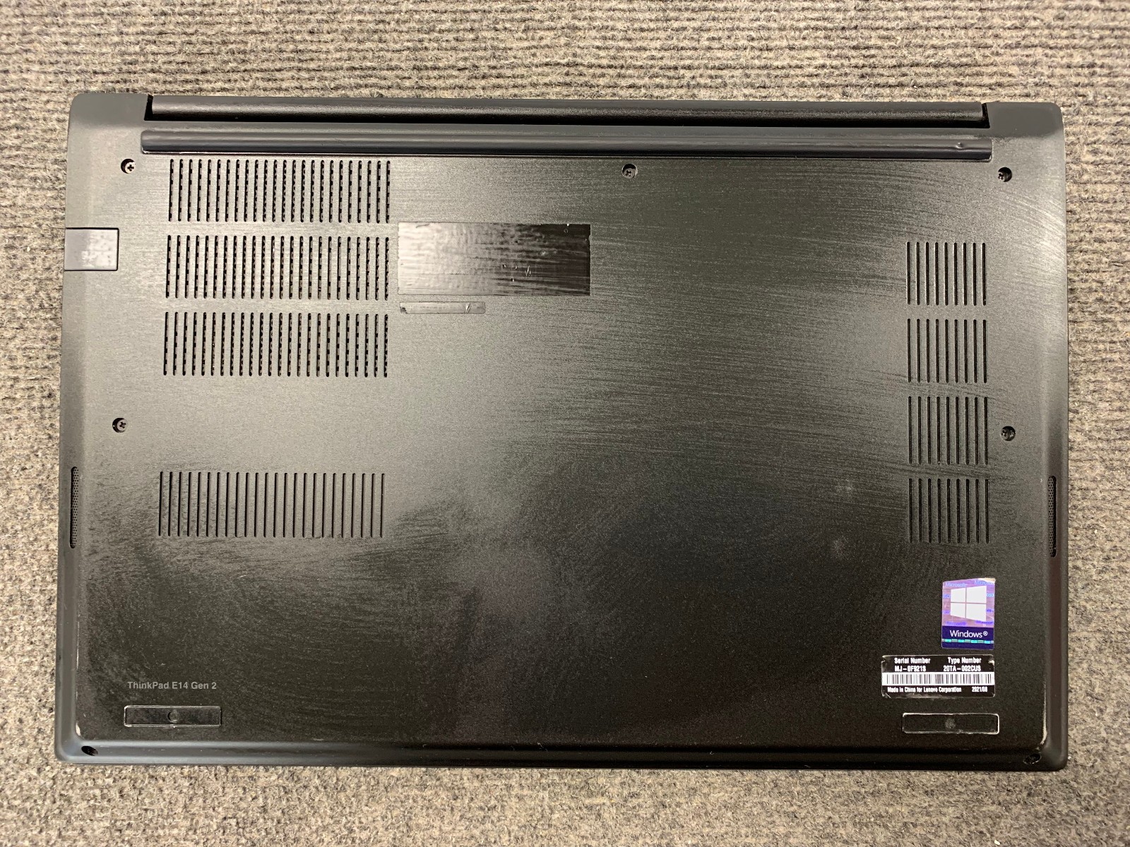 Lenovo ThinkPad E14 Gen 2 14″ Laptop i5-1135G7 16GB RAM 512GB NVMe, As Is
