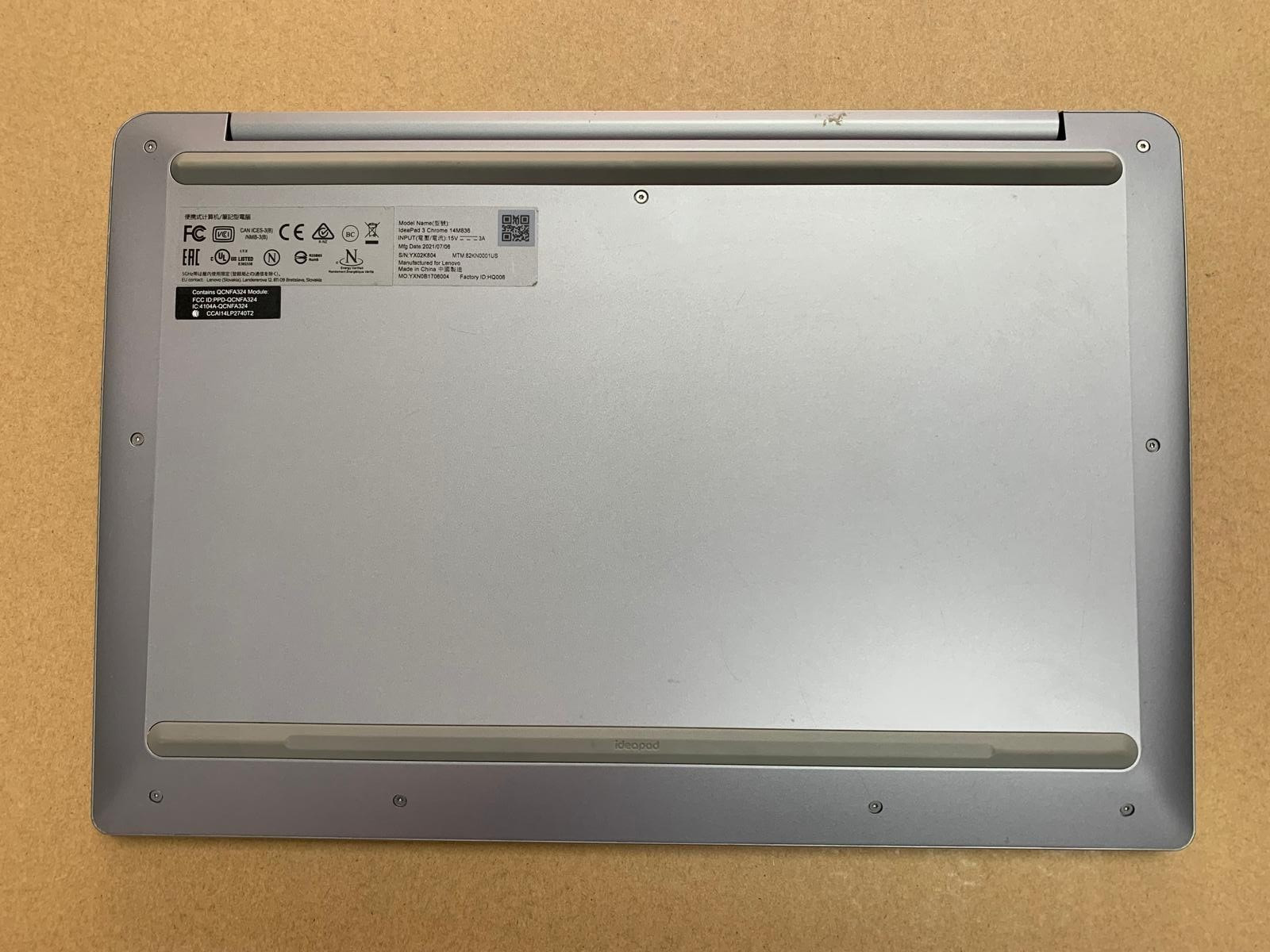 ✨ Lenovo IdeaPad 3 14M836 14″ Chromebook MT8183 4GB 64GB Chrome OS 82KN002GUS✨