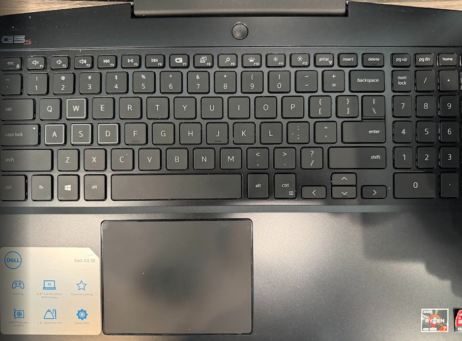 Dell G5 SE 5505 Gaming Laptop 15.6″ 120Hz Ryzen 7 4800H RX 5600M 32GB 512GB SSD