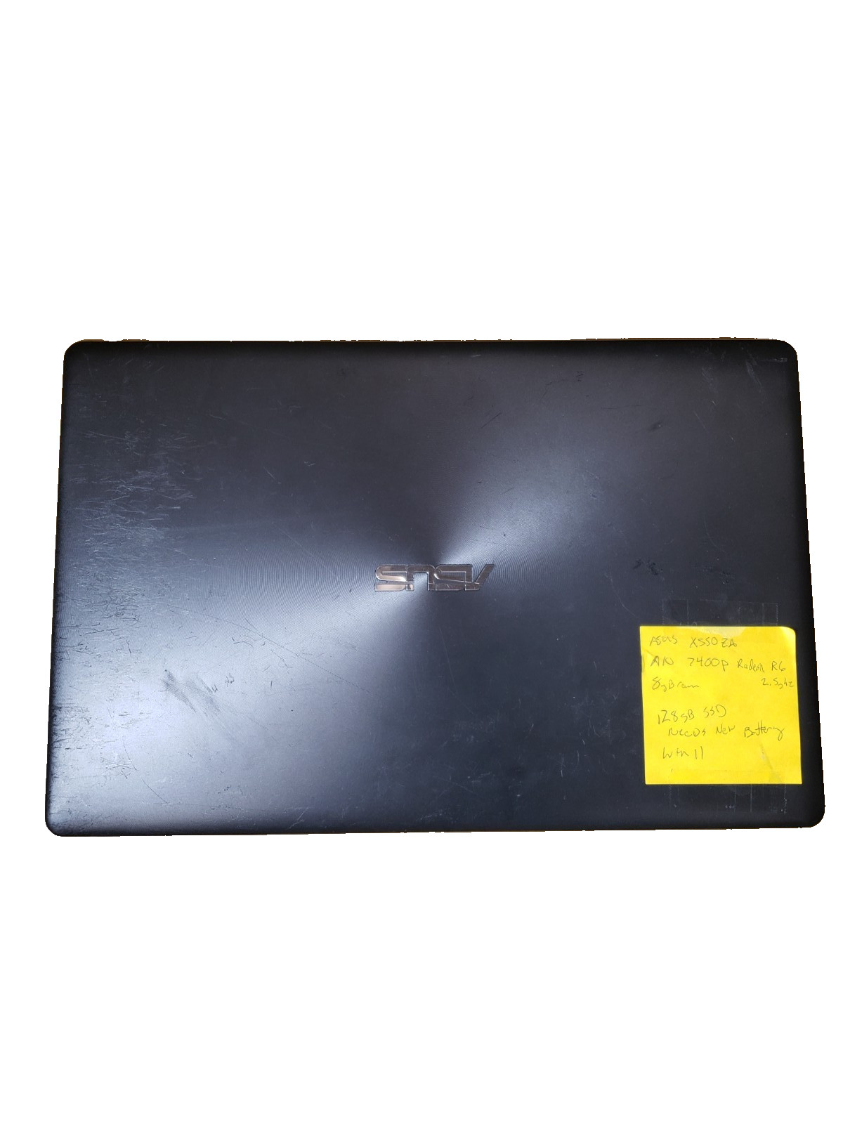 Asus X550Z AMD A10-7400P 2.5Ghz 8GB Ram 128GB SSD Windows 11 Bad Battery