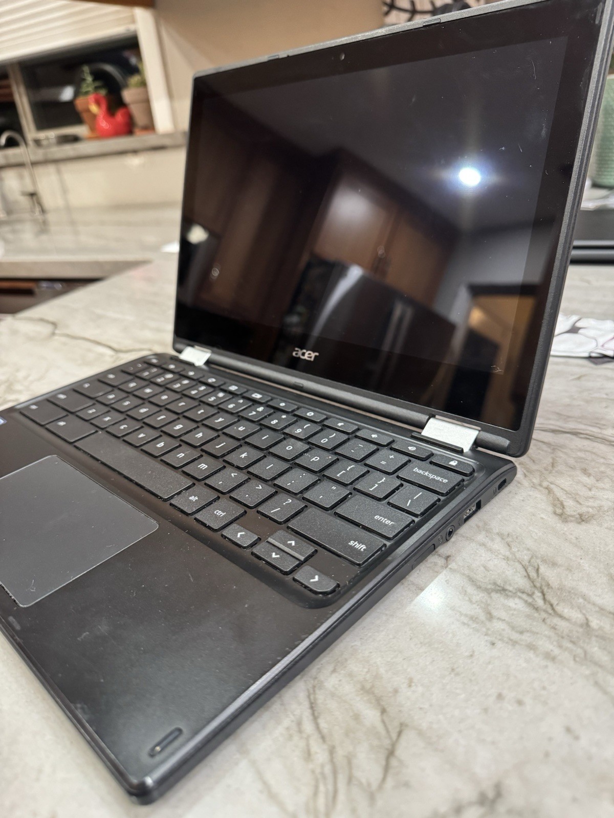 Acer Chromebook 11.6″ Convertible Touchscreen Laptop Black Chrome OS Webcam