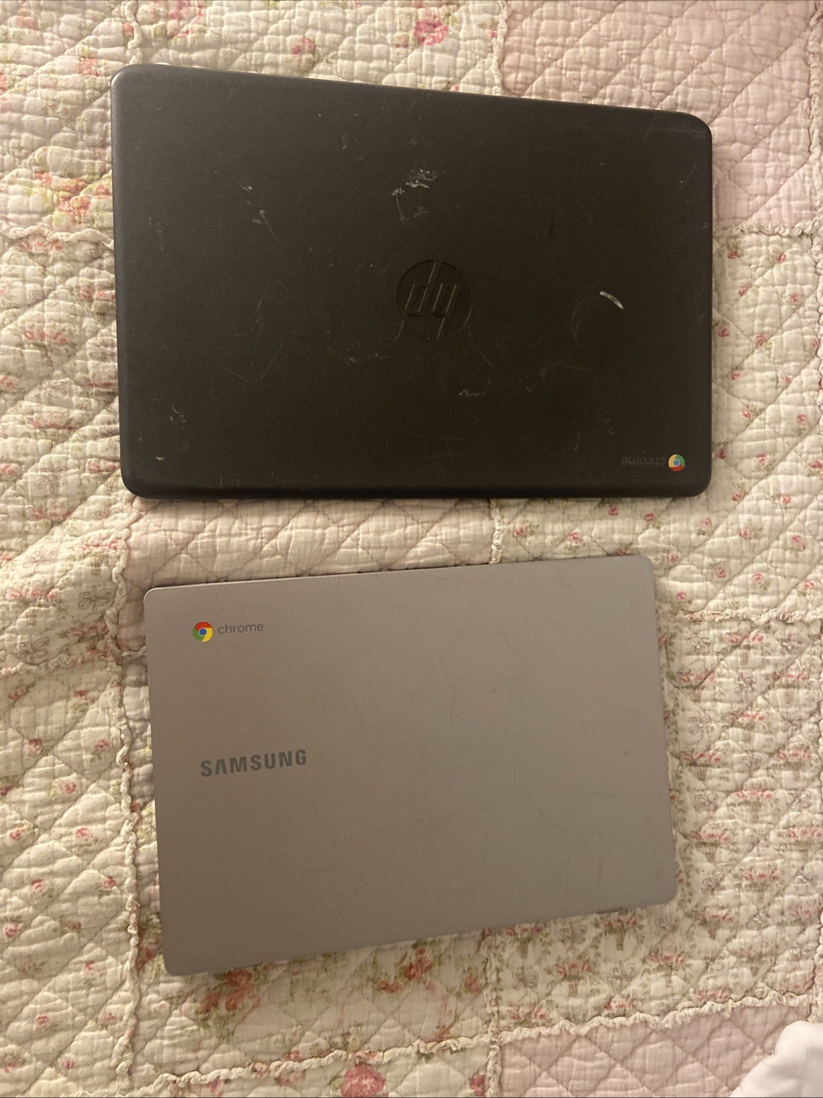 Samsung Chromebook 4 Chrome 11.6 & HP Chromebook 14 G5 FOR PARTS!!