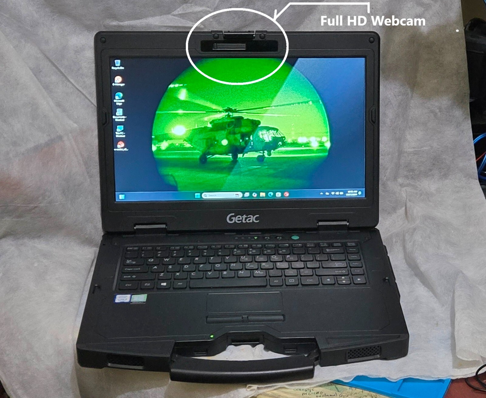 Getac S410-G3 Toughbook, i5-8265U@1.6ghz,500gBSSD,8G R,4G/LTE,locosys MC1010 GPS