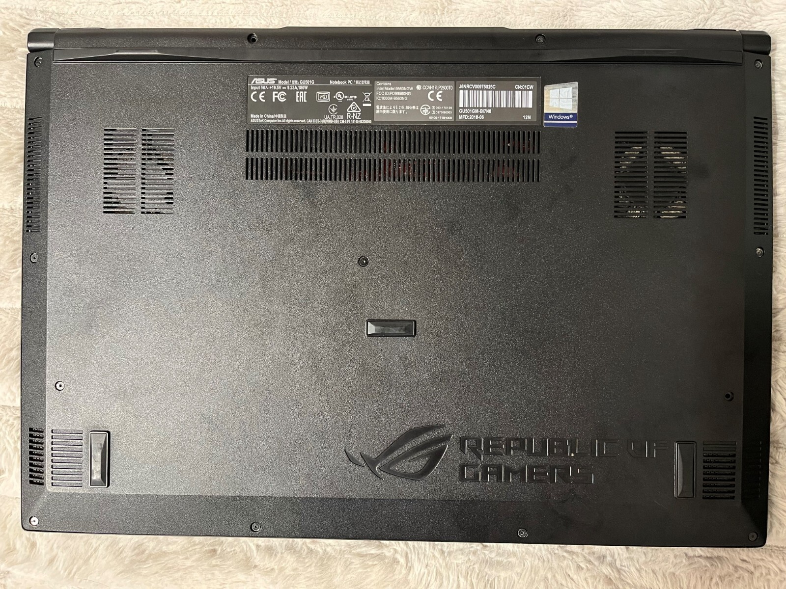 Gaming Laptop – ASUS ROG Zephyrus M GU501GM