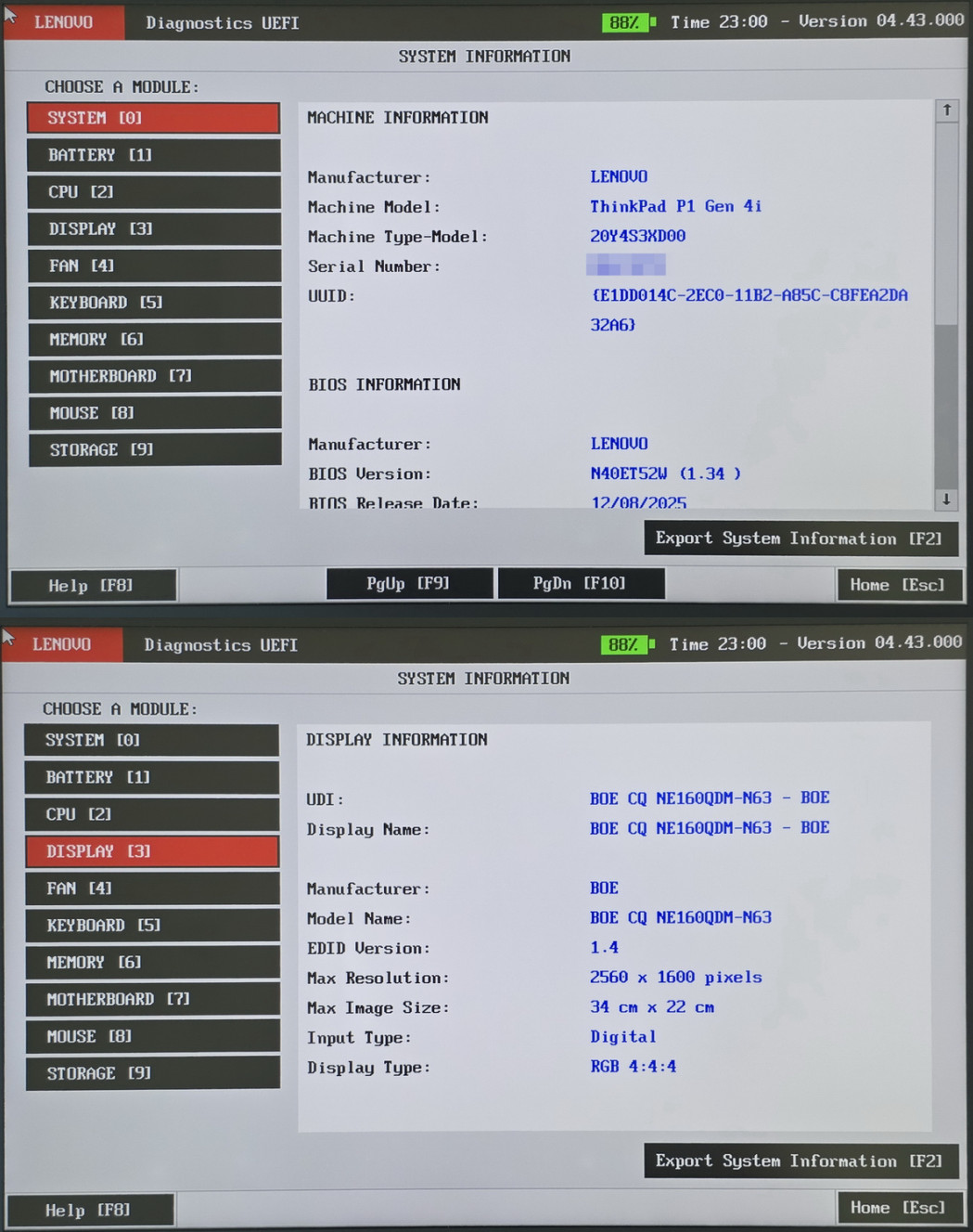 Lenovo ThinkPad P1 Gen 4 i7-11850H 32GB 16″ 2560×1600 NVIDIA RTX 3080 1TB SSD