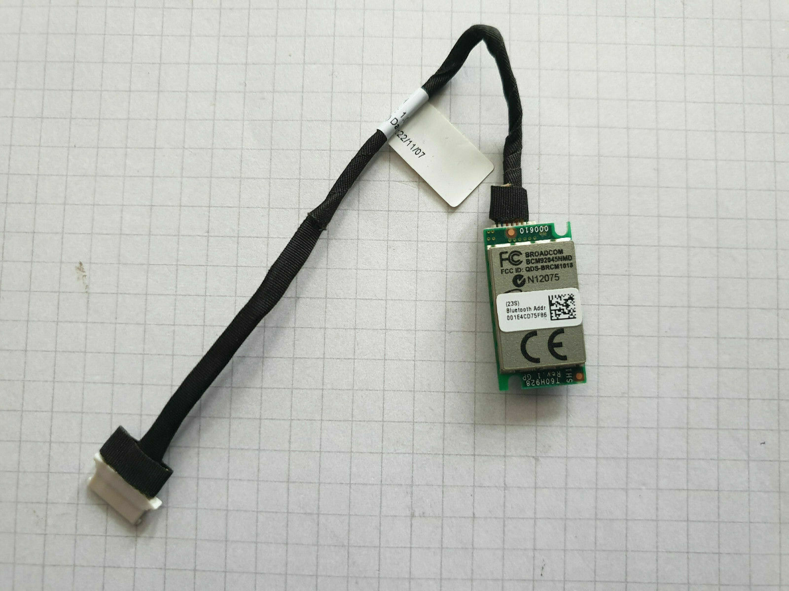 Bluetooth Module Card Module LENOVO 3000 C200 3000 N200, 3000 N100 BCM92045NMD A