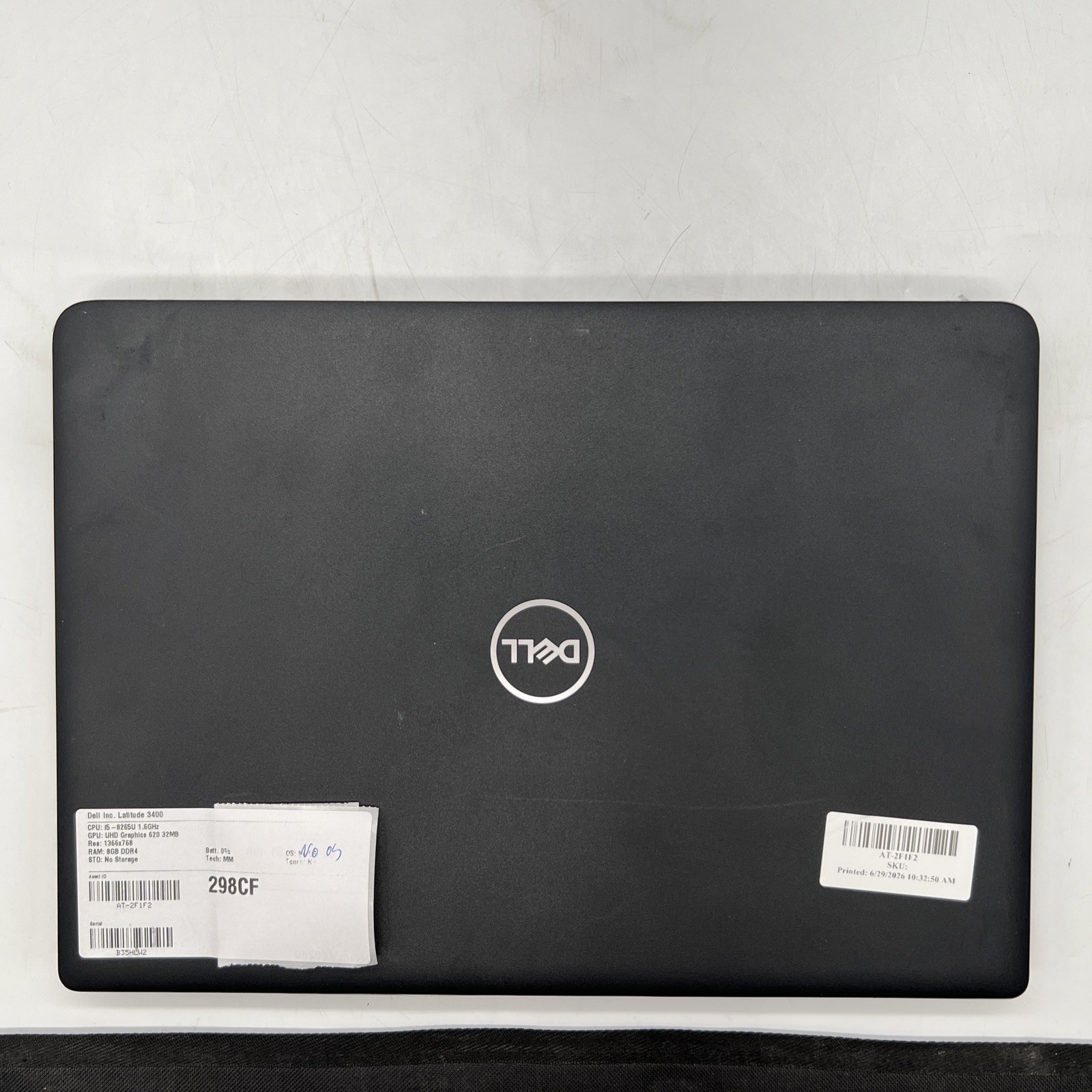 Dell Latitude 3400 Intel i5-8265U 1.6GHz 8GB RAM No Drive No OS