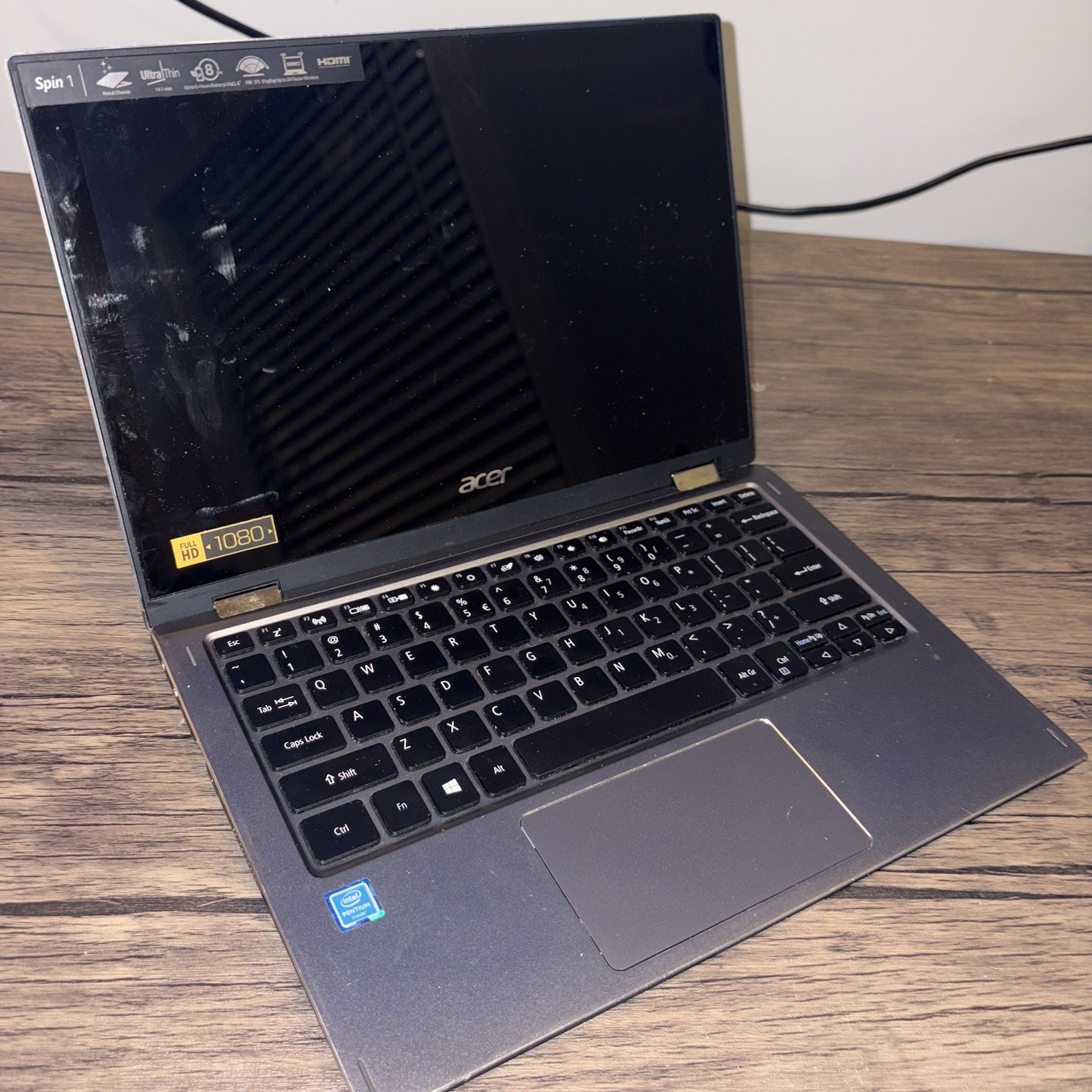 Acer Spin 1 SP111-32N 11.6″ FHD 2-in-1 Laptop – FOR PARTS / REPAIR ONLY