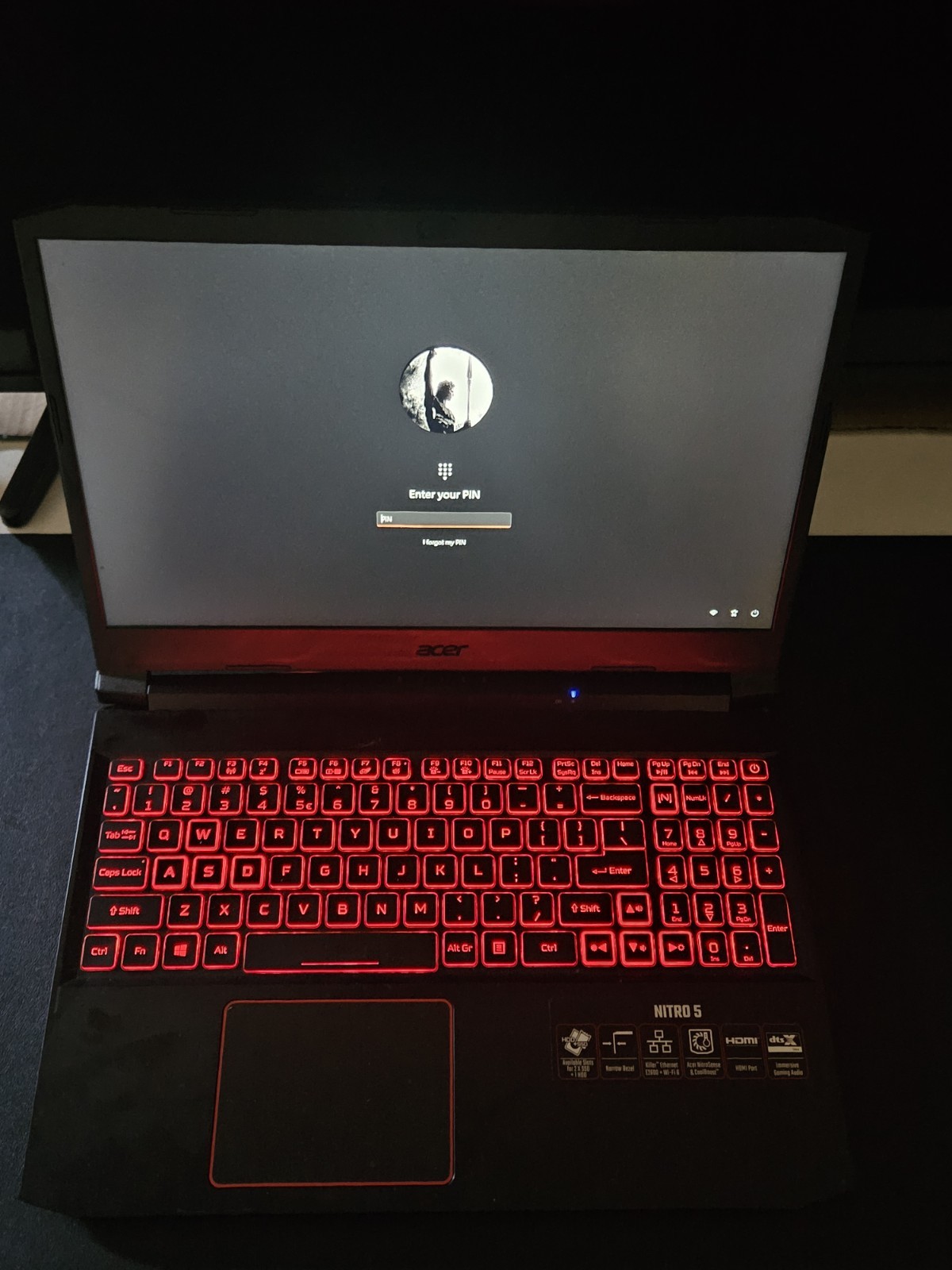 EXCELLENT Acer Nitro 5 AN515-55 Laptop RTX 3050 16GB RAM 256GB NVME 144Hz