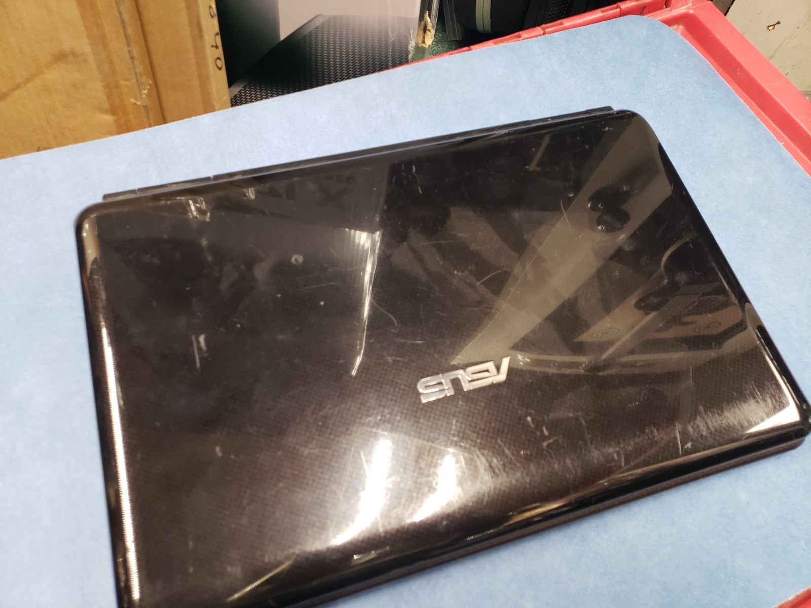 Asus K501 laptop intel pentium t4500 cpu 2.30ghz 4gb ram for parts as is