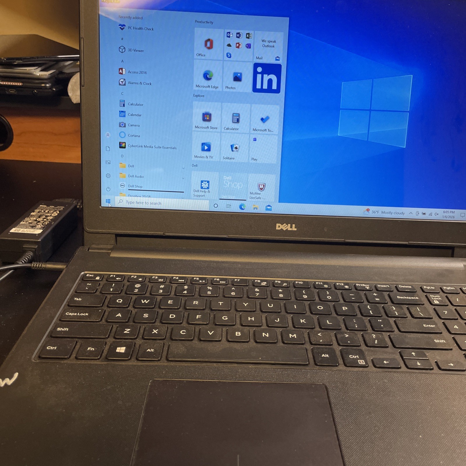 Dell Inspiron 15 3558 P47F 15.6″ Laptop – Intel i3, 4GB RAM, 1TB HDD, Windows 10