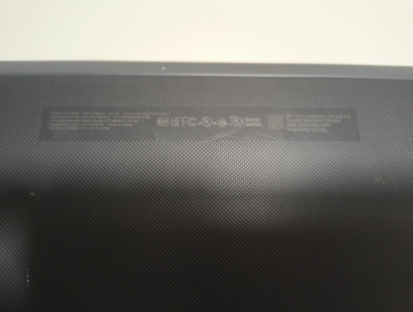 HP Chromebook 11 A G6 EE 11.6″ 4GB 16GB AMD A4-9120C HP 11 G6 FOR PARTS