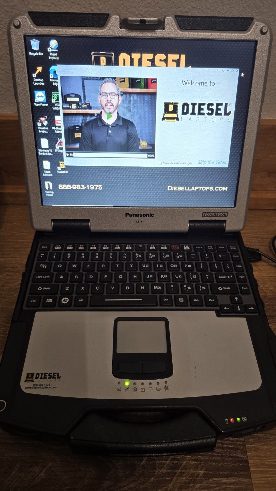 Panasonic Toughbook CF-31 13.1” (250G Intel Core i5 3rd Gen 2.3GHz 16GB) Laptop
