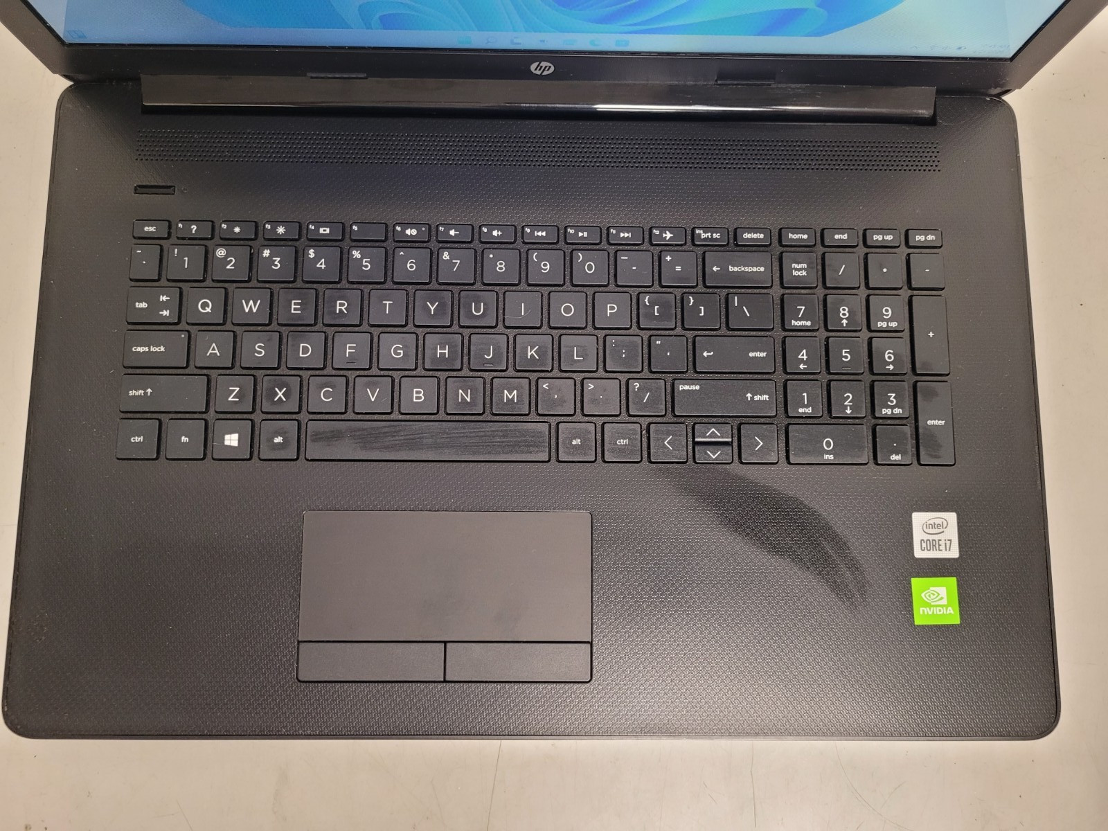 Hp laptop 17t-by300 17.3″ i7-1065G7 16gb ram 512gb ssd charger READ 5CG0503FH9