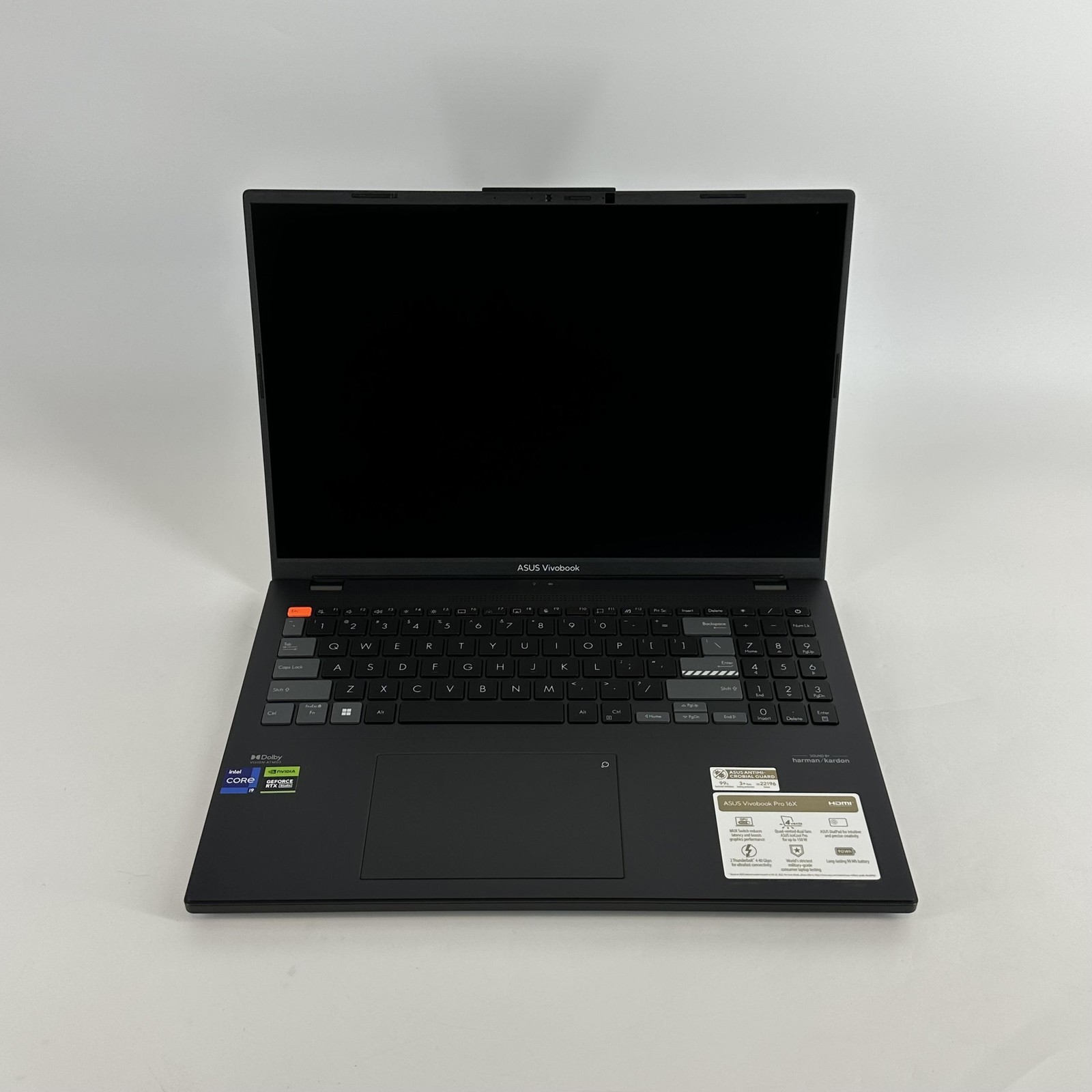 Asus Vivobook Pro 16X QHD+ 240Hz 2.2 GHz i9-13980HX 16GB 1TB SSD RTX 4070
