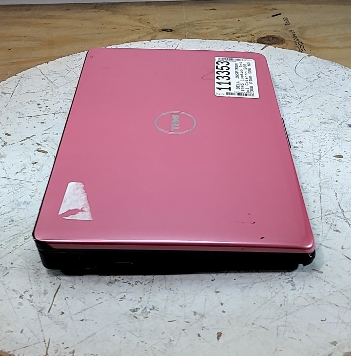 DELL INSPIRON 1545 Laptop Intel Celeron 900 3GB PINK SEE NOTES