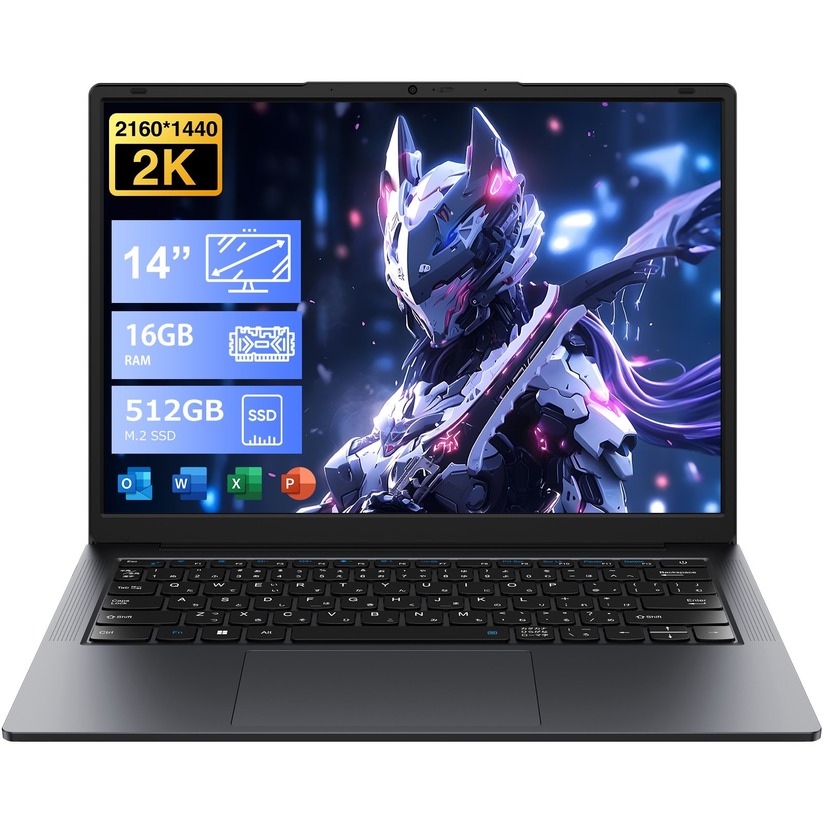14″ Laptop PC Computer 16GB RAM 512GB SSD Intel Core i3 Up to 3.4GHz IPS Screen