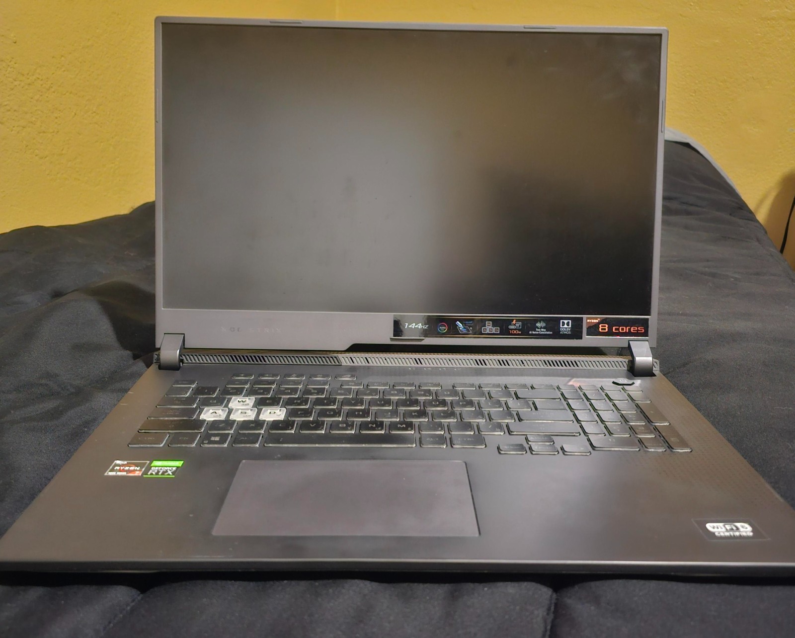 ASUS ROG Strix G713 Ryzen 7 RTX 3050 64GB 5TB SSD 17.3″ Excellent + Camera