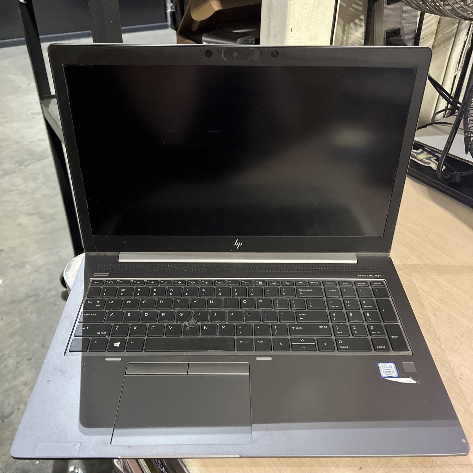 HP ZBOOK 15U G6 INTEL CORE I7-8565U 1.80GHZ 8GB RAM NO HD