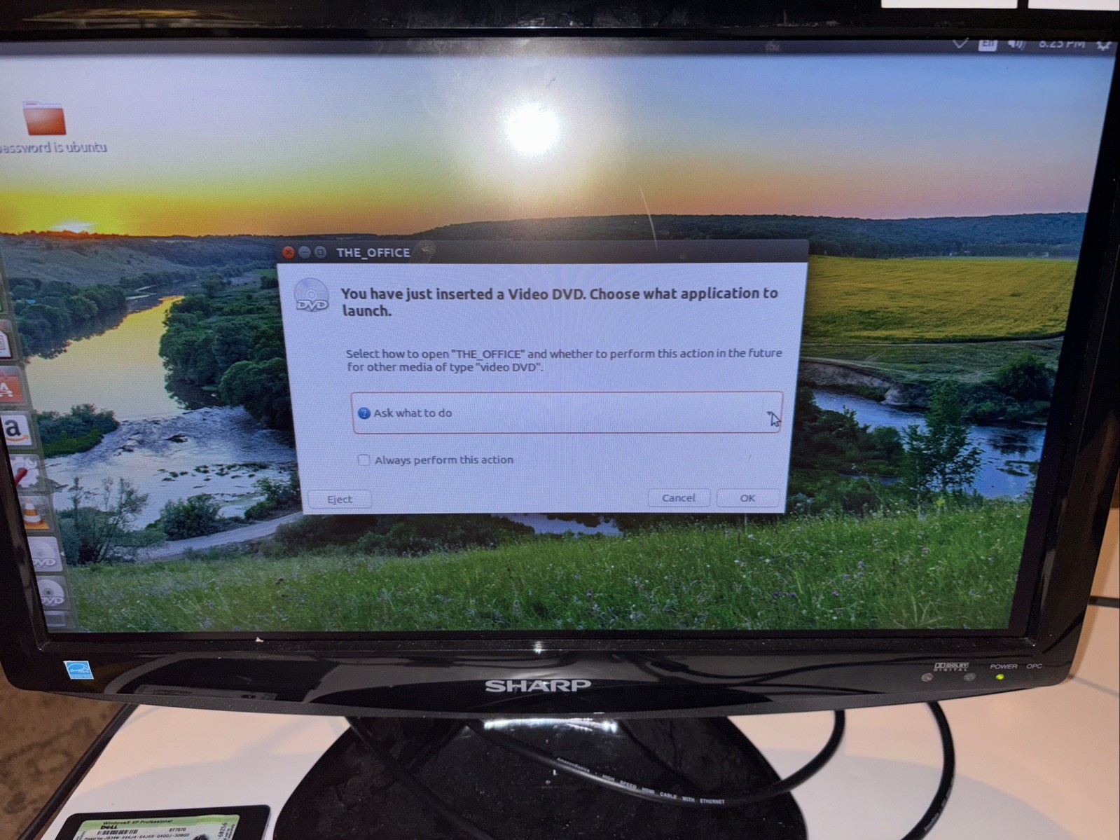 Dell Inspiron 6000 PP12L 14.1in 1Gb RAM 250Gb HDD Intel Pentium 1.6GHz Ubuntu