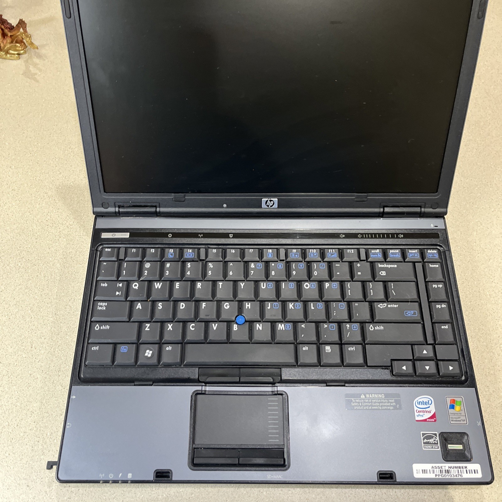 2 HP Laptops, Untested/no Cords. C COMPAQ 6910p @ HP RTL8723BE1T1R. #1523