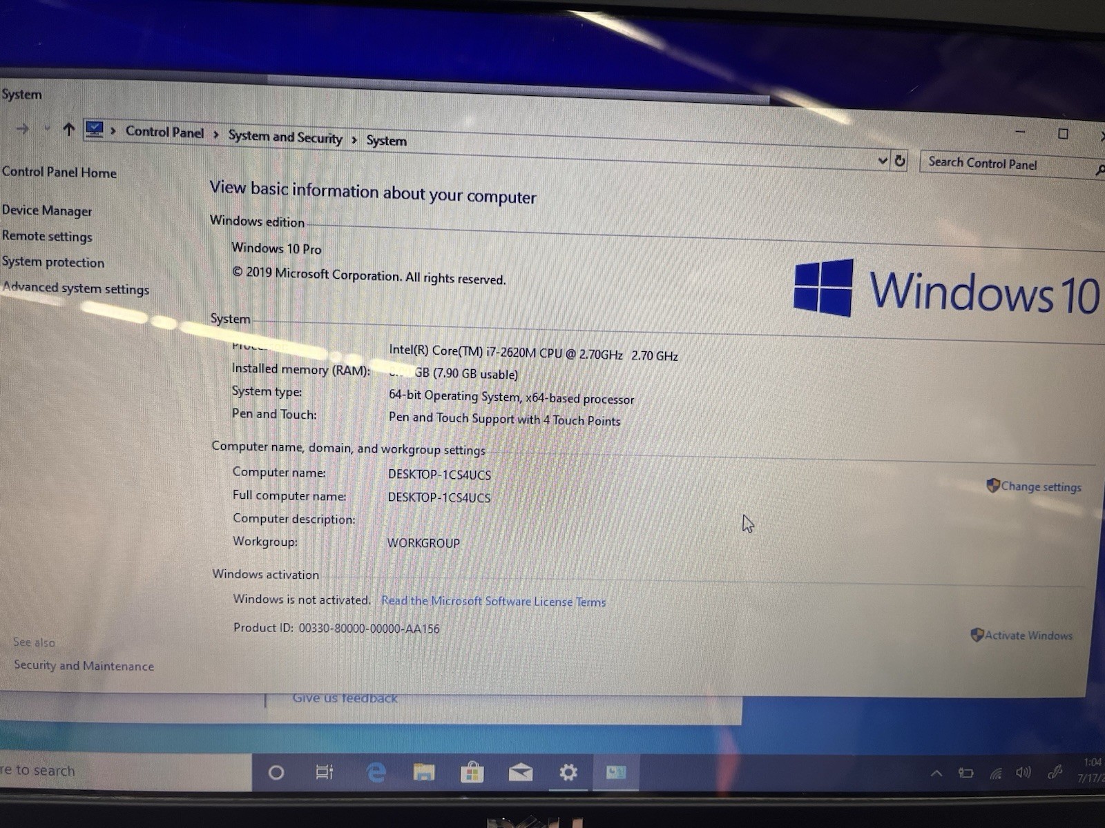 Dell XPS L502X 15.6” i7-2630QM, 8 GB/750GB SSD BlueRay, Win10 Pro