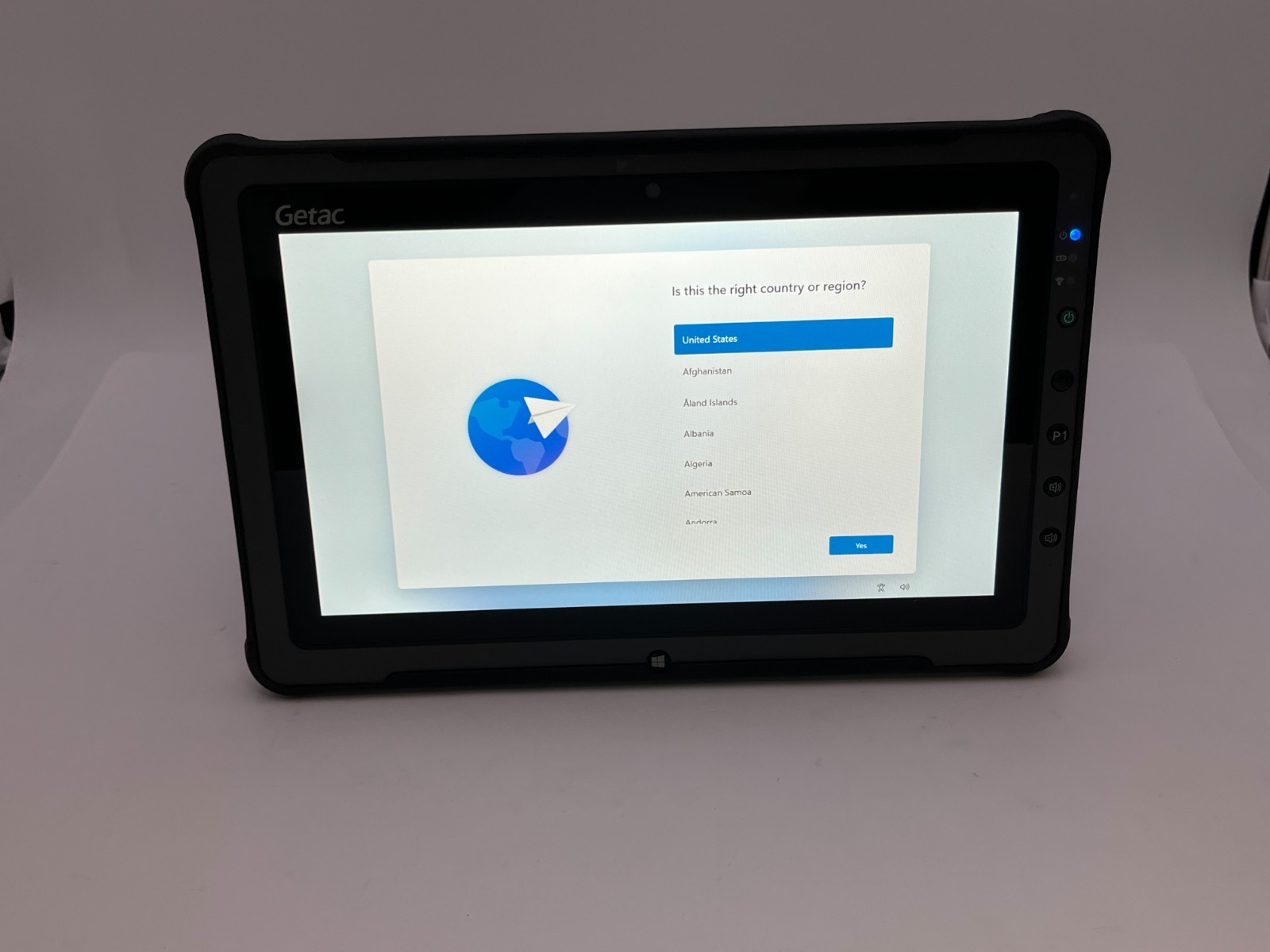 GETAC F110G4 i7-7600U@2.8GHZ 8GB RAM 128GB SSD WIN 11 PRO Tablet