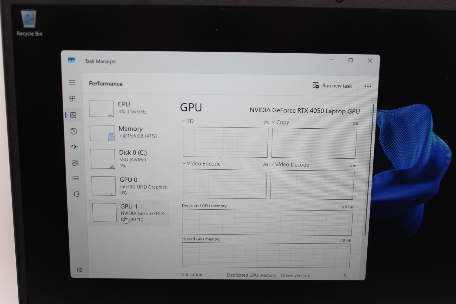 HP Victus 15.6″ Gaming Laptop i5-13420H 16GB RAM 512GB SSD RTX 4050 Win 11