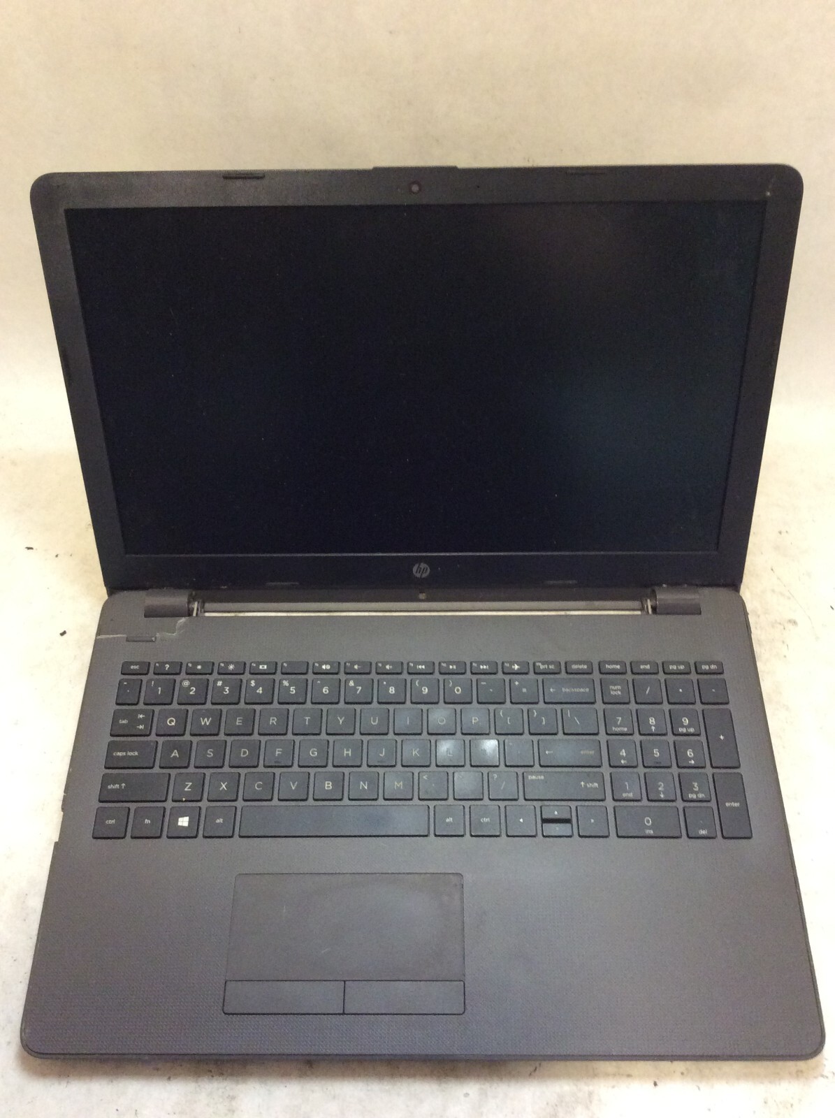 HP 255 G6 Laptop 15″ AMD A6 DAMAGED POWER BUTTON -PP
