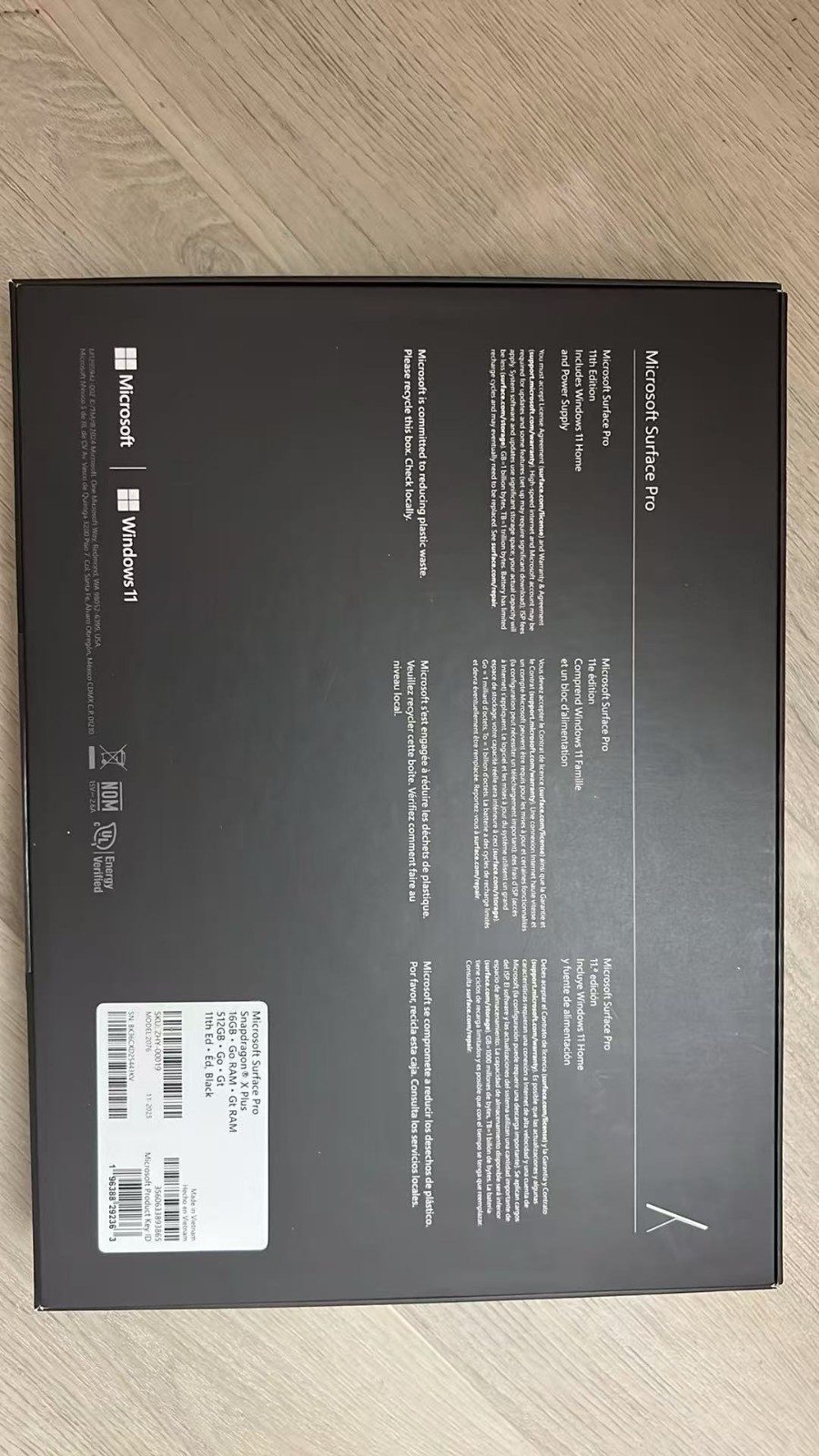 microsoft surface pro 11 snapdragon x plus