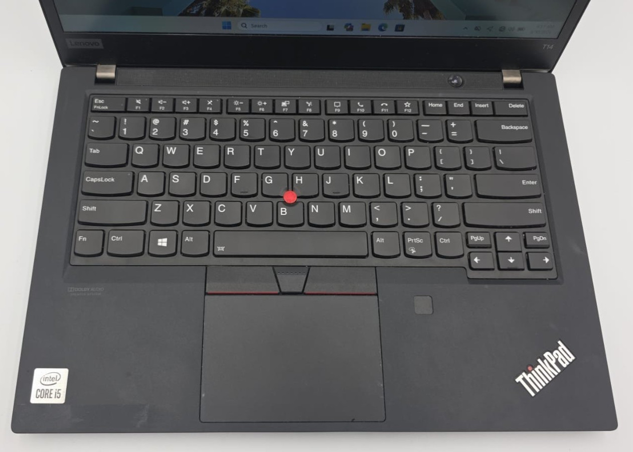 Lenovo ThinkPad T14 Gen1 14″ Ci5-10310U 16GB 256GB SSD Win11 charger