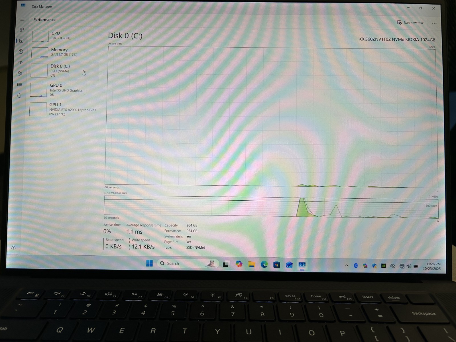 Dell Precision 5560 15.6″ i7-11850H @ 2.50GHz 1 TB NVMe SSD 32GB RAM Win 11 Pro