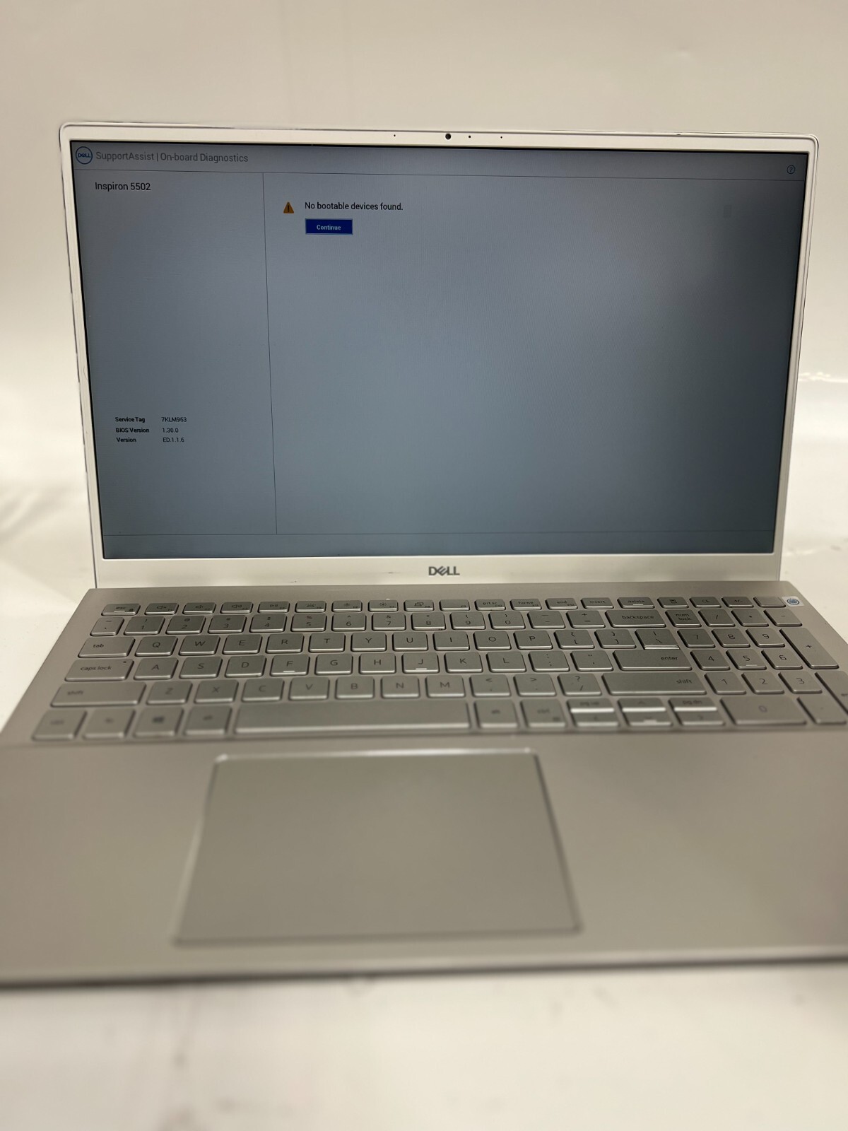 Dell Inspiron 5502/5509 Laptop, 15.6″ Intel Core i5 1.40GHz 16GB RAM 512GB NO OS