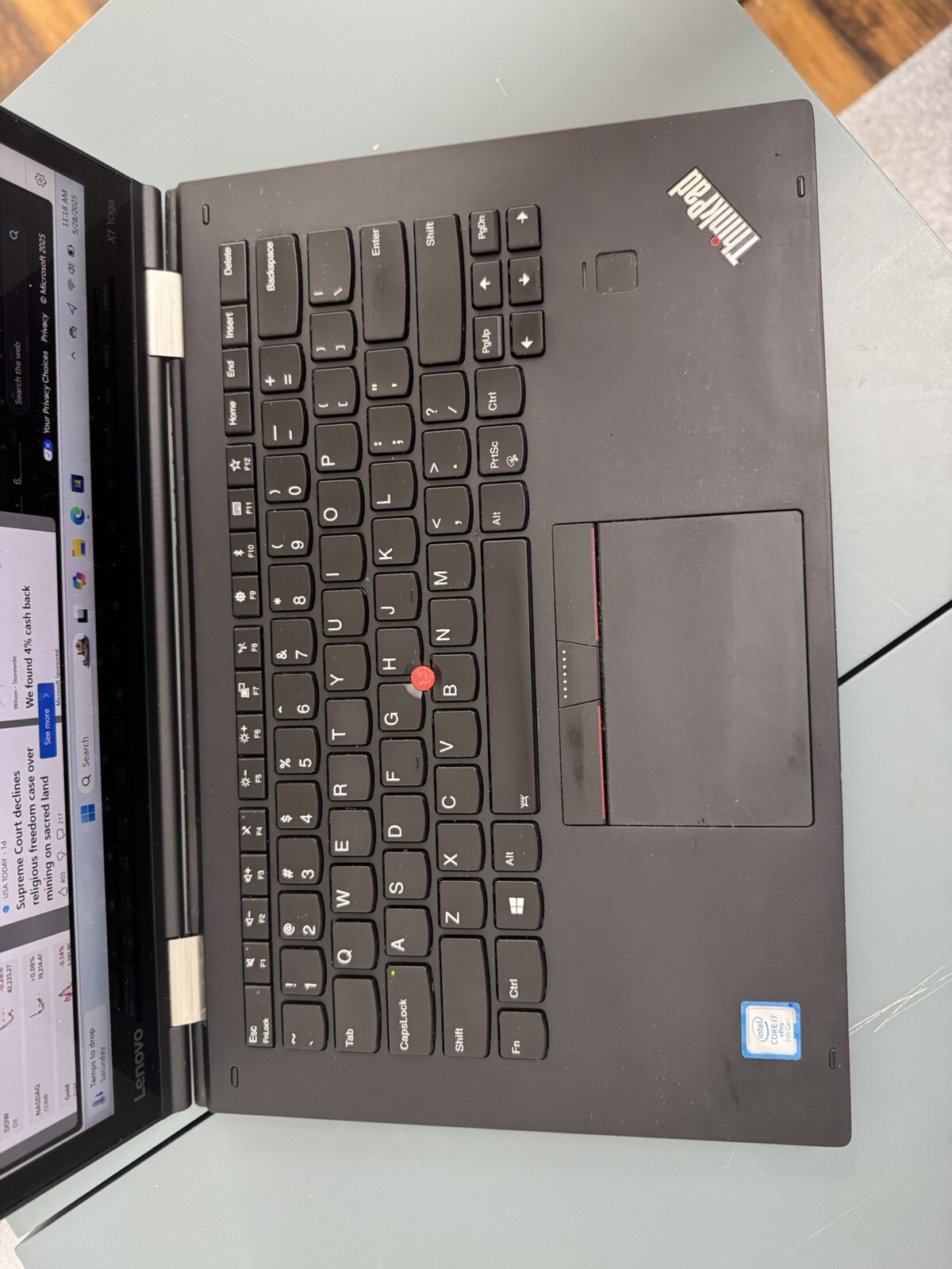 Lenovo ThinkPad X1 Yoga 2nd Gen 2-in-1 Intel i7-7600 8GB DDR4 256GB NVMe W11 Pro