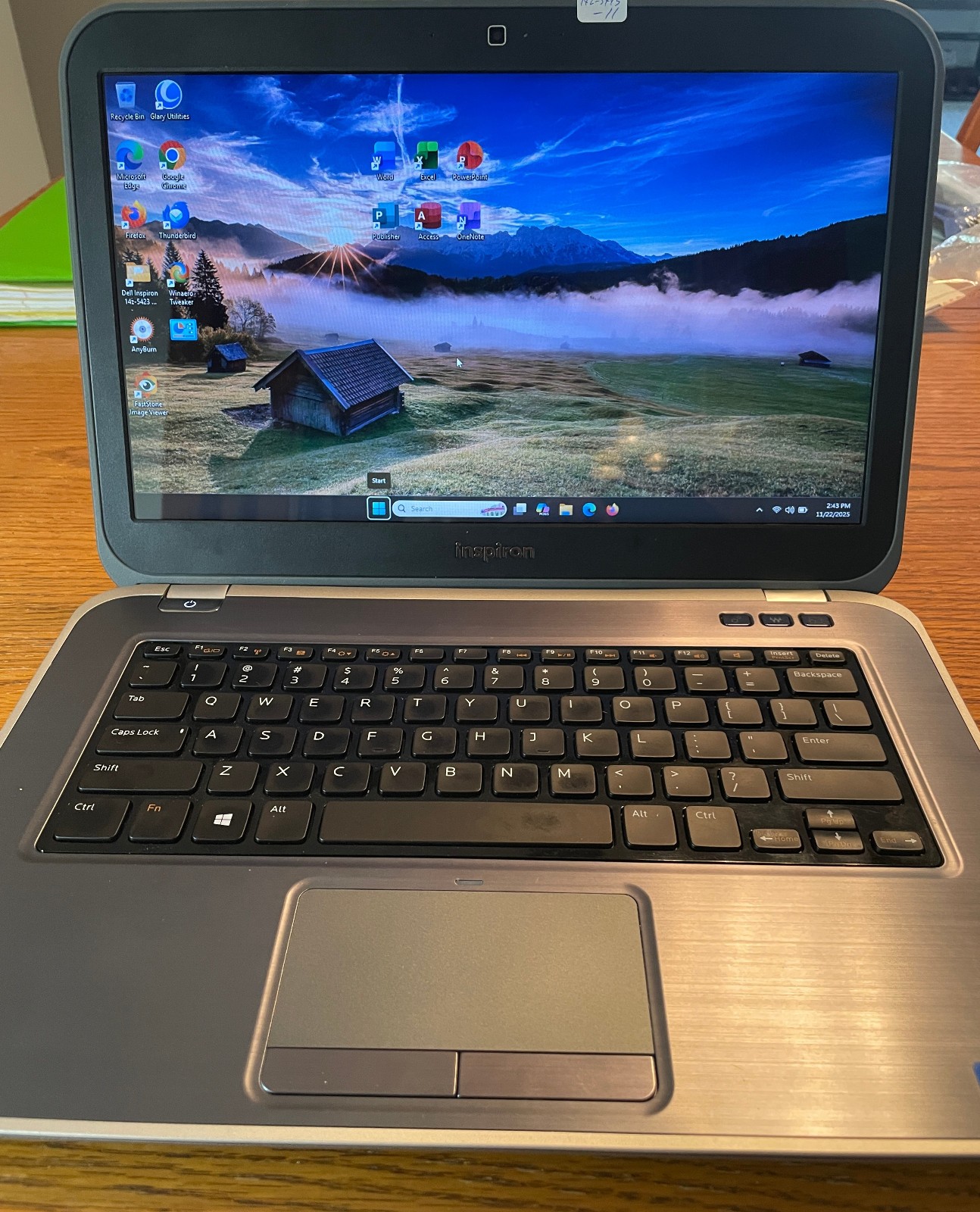 DELL INSPIRON 14Z-5423 Laptop 14z-5423 14″ i5 Win11 Pro25H2/Office 2021/extra-11
