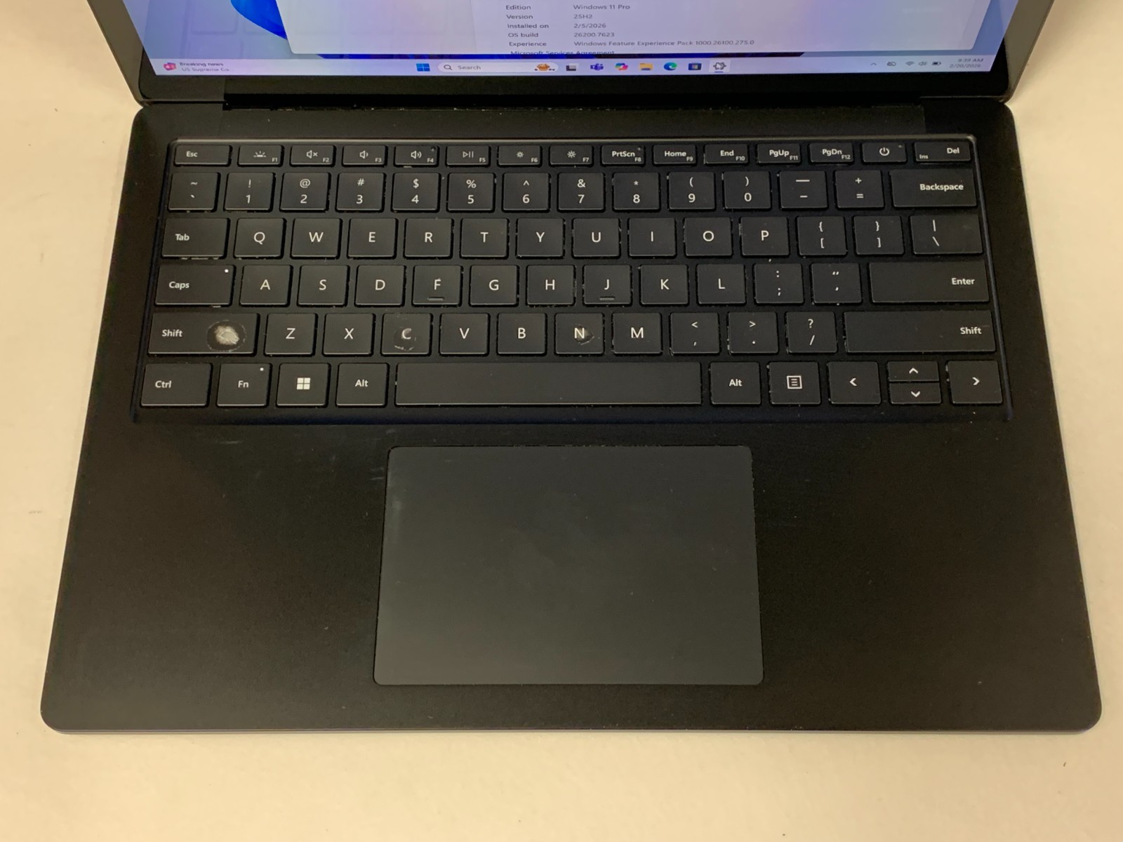 Microsoft Surface Laptop 4 i5-1145G7 2.6GHz 16GB 128GB NVMe W11P Mod. 1951 Read
