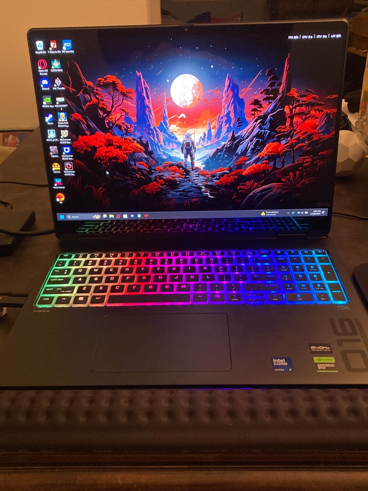 HP OMEN MAX 16 OLED 240Hz, Ultra 9 275HX, RTX 5080, 32GB DDR5, 2TB SSD, Warranty